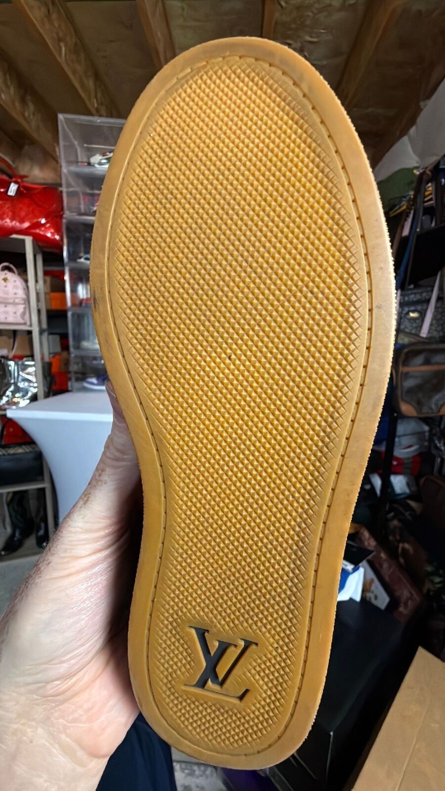 Louis Vuitton Cheetah Pony Hair Sneaker Size 35.5 5W
