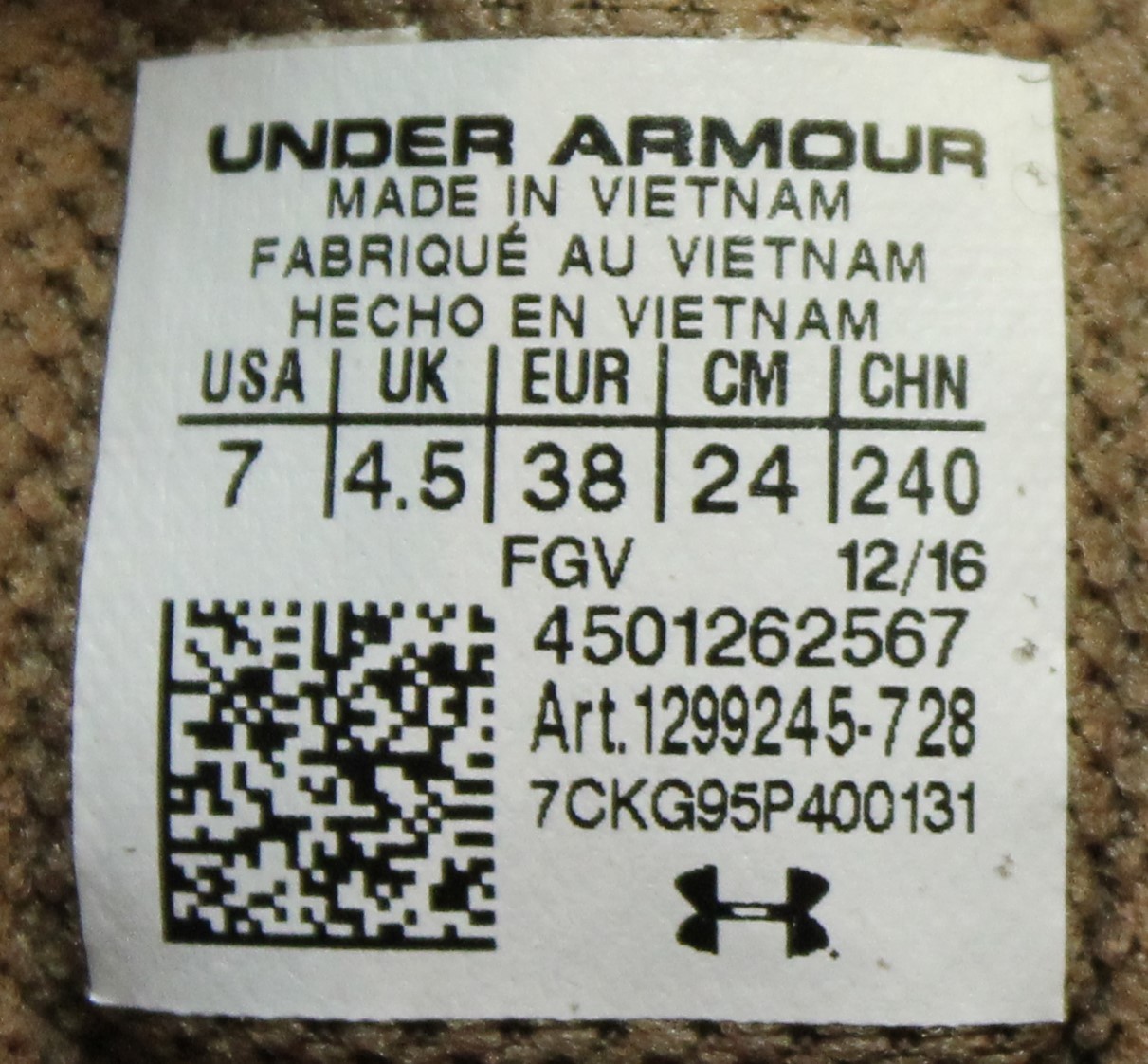 UNDER ARMOUR HIKING BOOTS WOMEN’S SIZE 7 MICHELIN TRAIL – NEW NO BOX