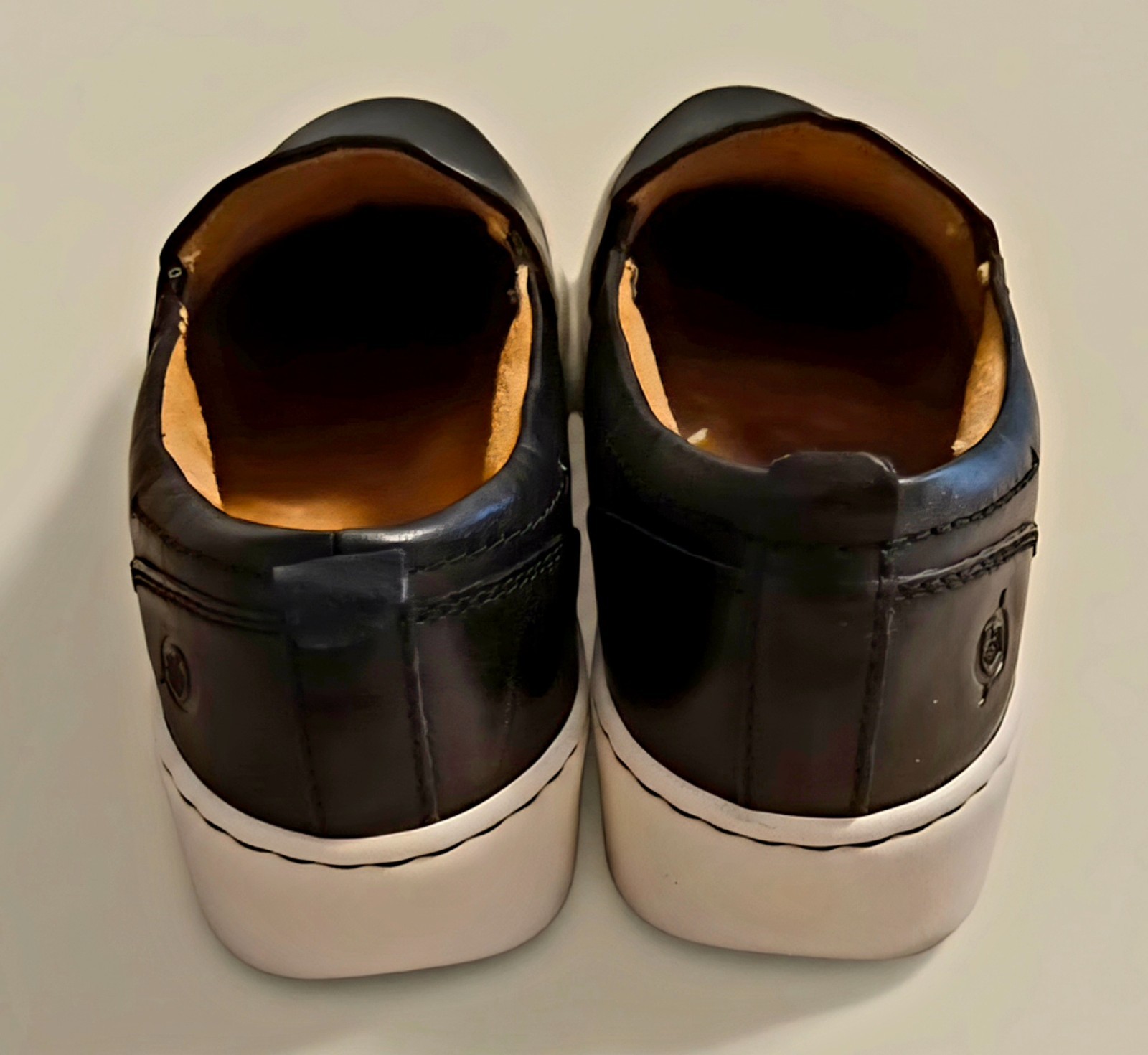 “Born” Mira Slip On, Leather, W 8.5, Black. New with Box, Retail $135