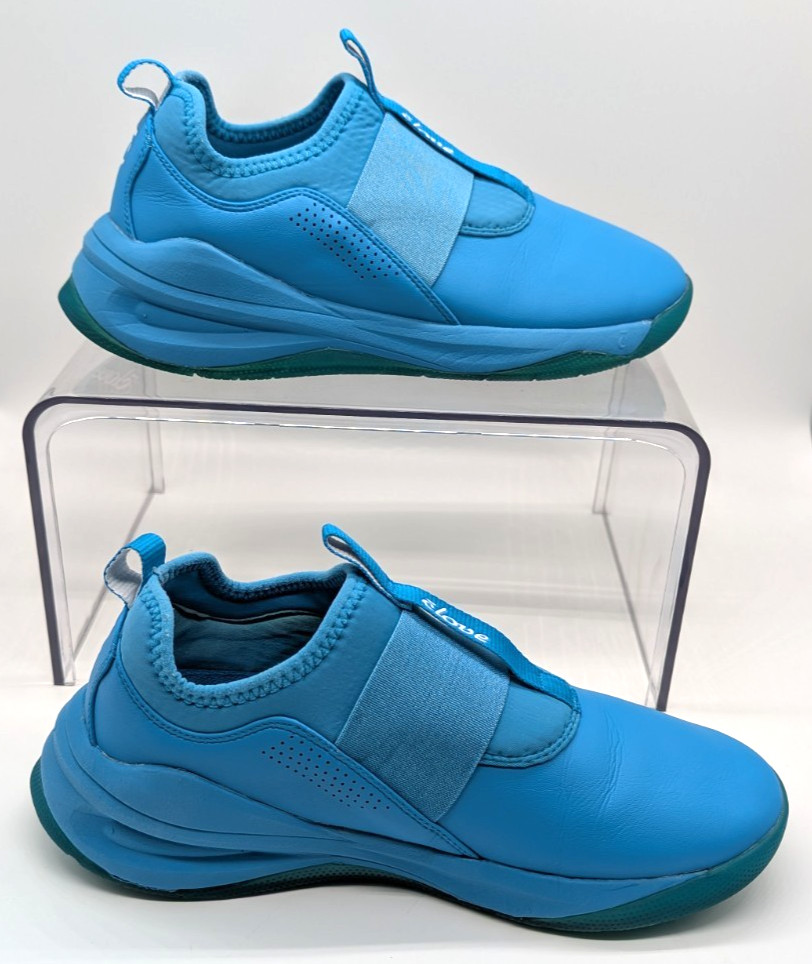 Clove Women’s Slip On Nursing Shoes Sz 8 Capri Blue Comfort Healthcare Sneakers