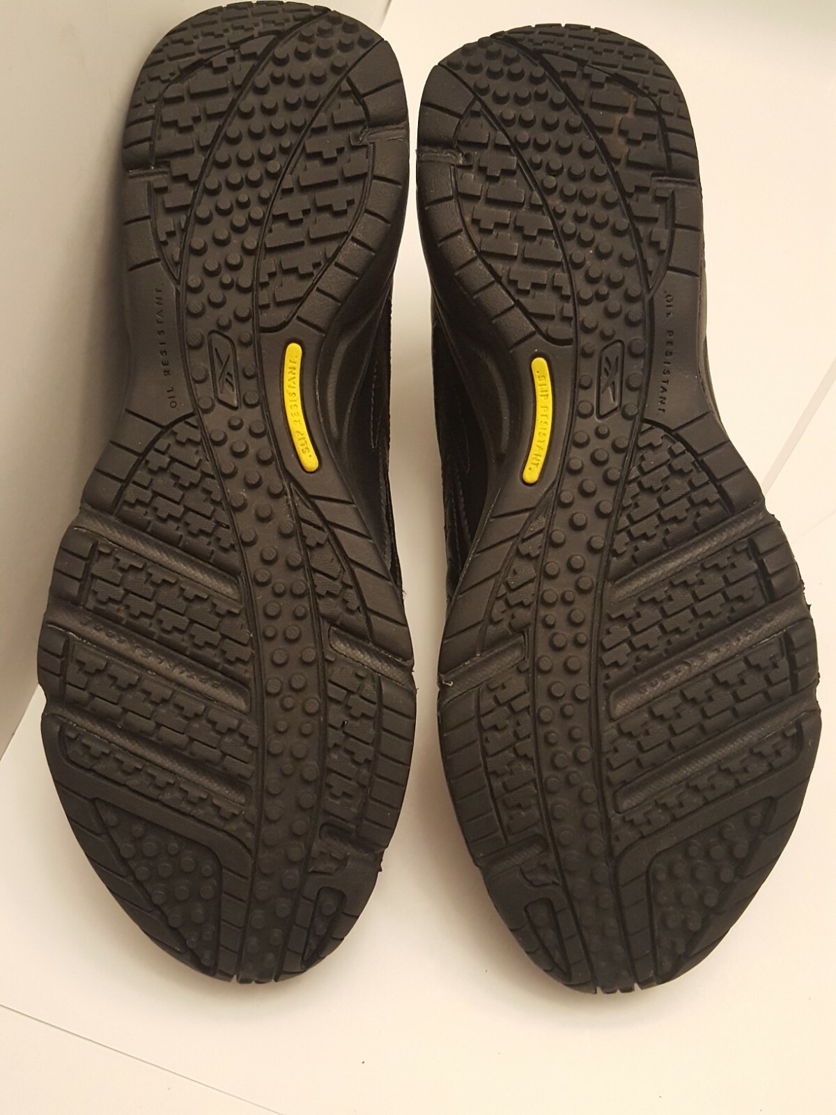 Reebok Duty Proof Black Oil & Slip Resist Work Comfort Women’s Size 9.5 EUC