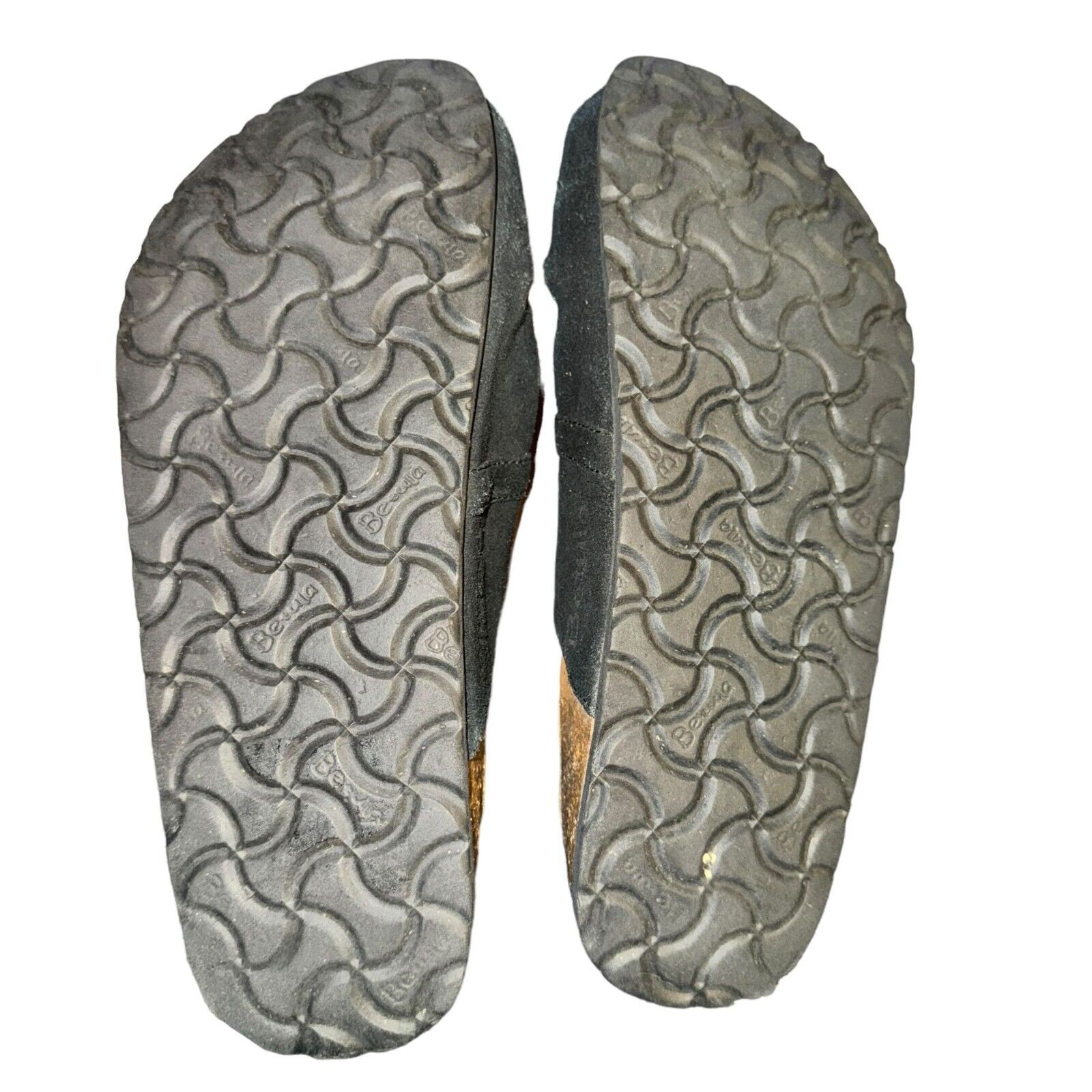 Birkenstock Betula Clog Women’s 8 Narrow Black Zebra Kiltie Leather Slip On Shoe