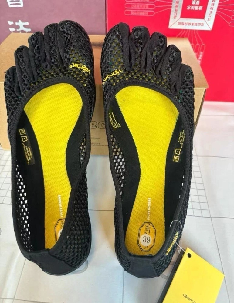 Womens Five‑Fingers Barefoot Yoga Sneakers Fitness Shoes Multi‑Color US 6‑8