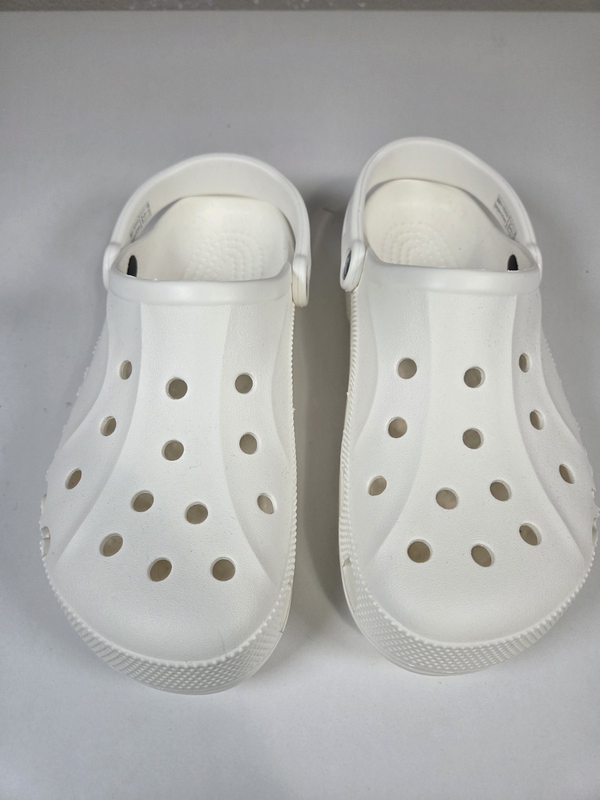 NEW Crocs Baya Clogs Slip On Shoes sz Mens sz 9 Womens 11 White