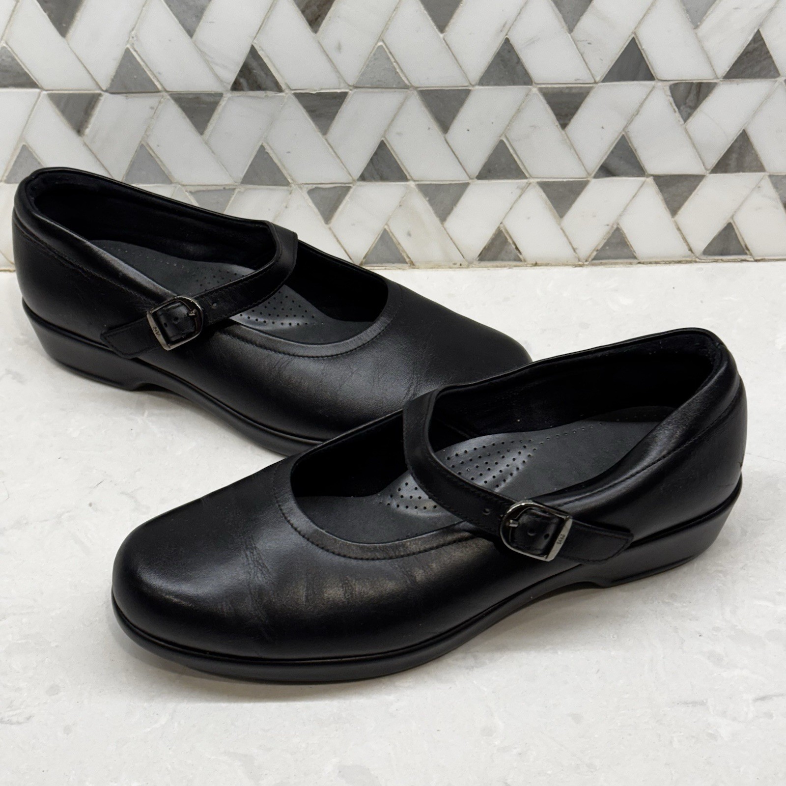 SAS Shoes Maria Black Free Shipping Brand New Mary Jane Save Size 8W