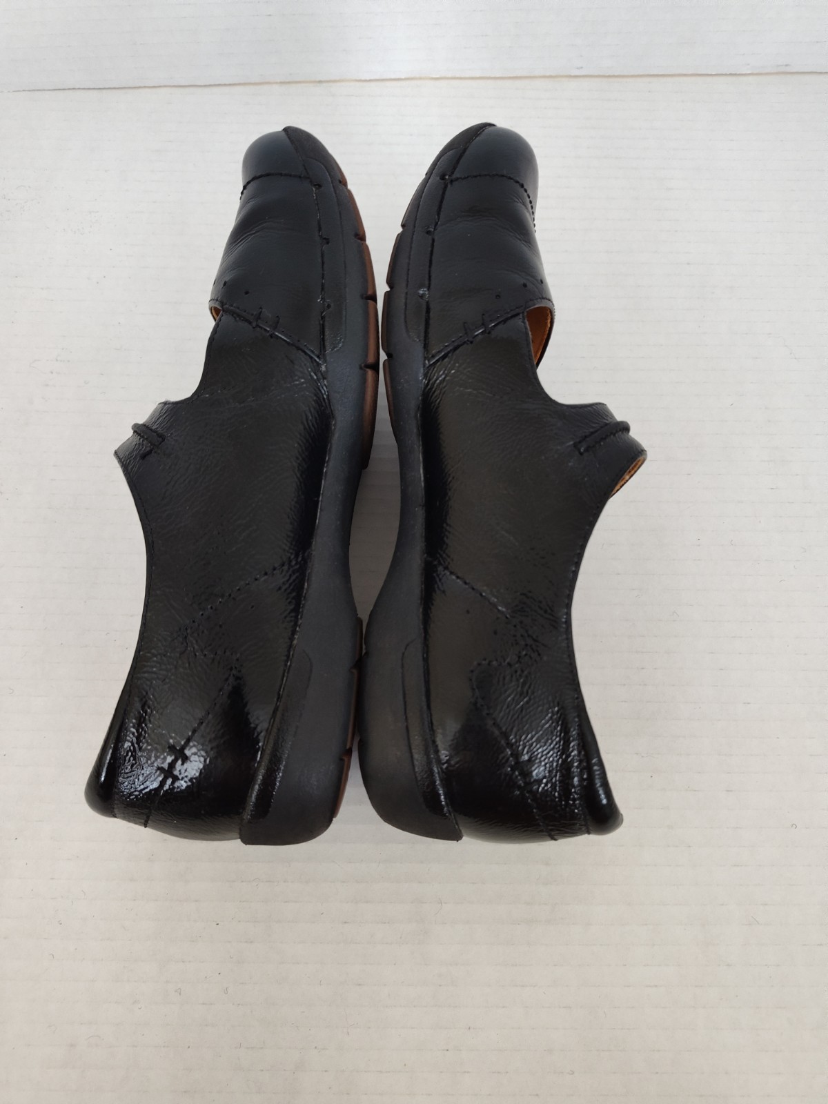 Clarks Unstructured Artisan Black Patent Leather Maryjane Shoes size 7.5