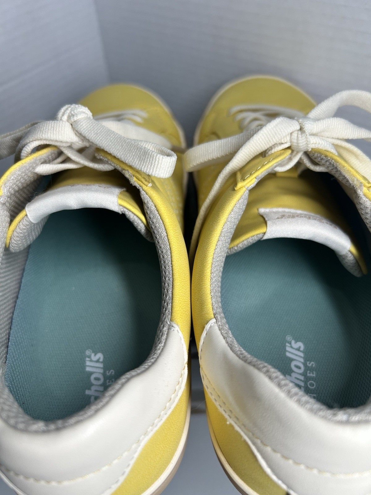 Dr. Scholl’s Offline Womens Fashion Sneakers 9M Sunset Yellow In Box Worn Once