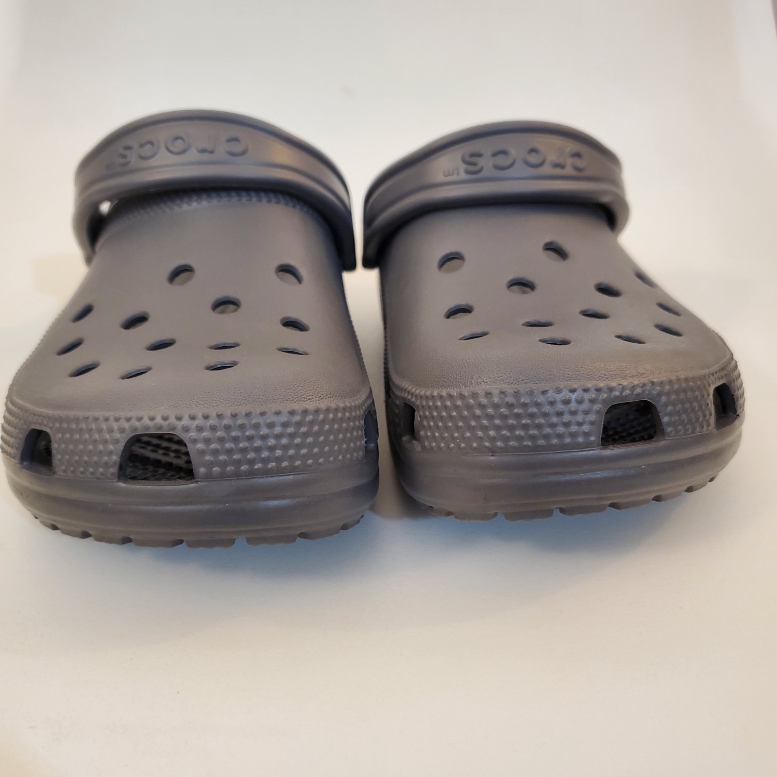 Crocs Classic Clog Slate Grey M5 / W7 Unisex Shoe Excellent Condition