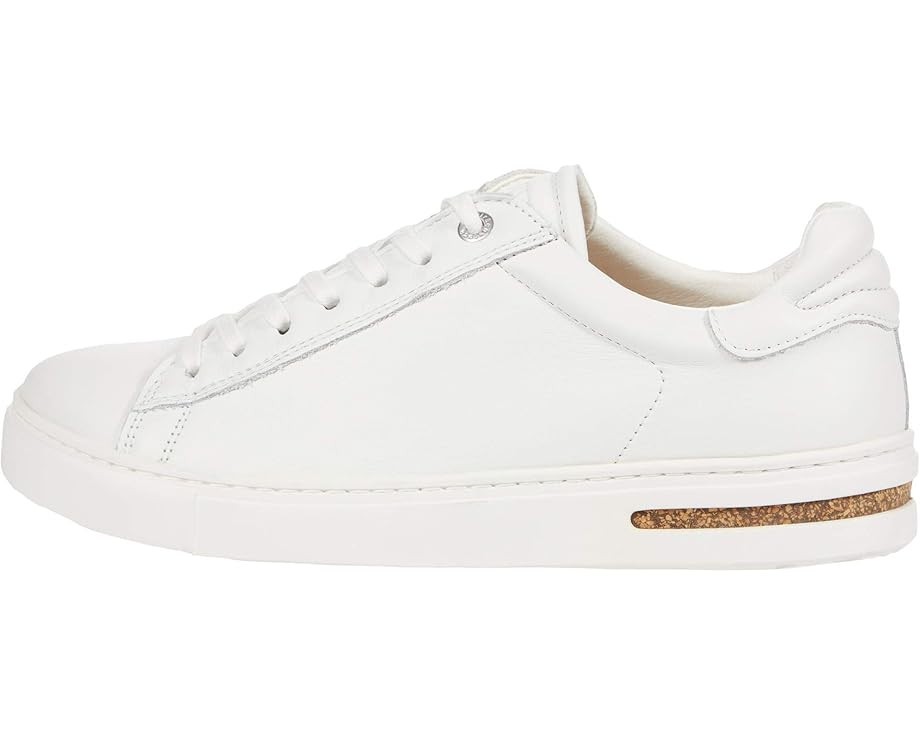 Birkenstock Bend Low Lace Up Sneakers White Leather Womens 10 Mens 8 Narrow Fit