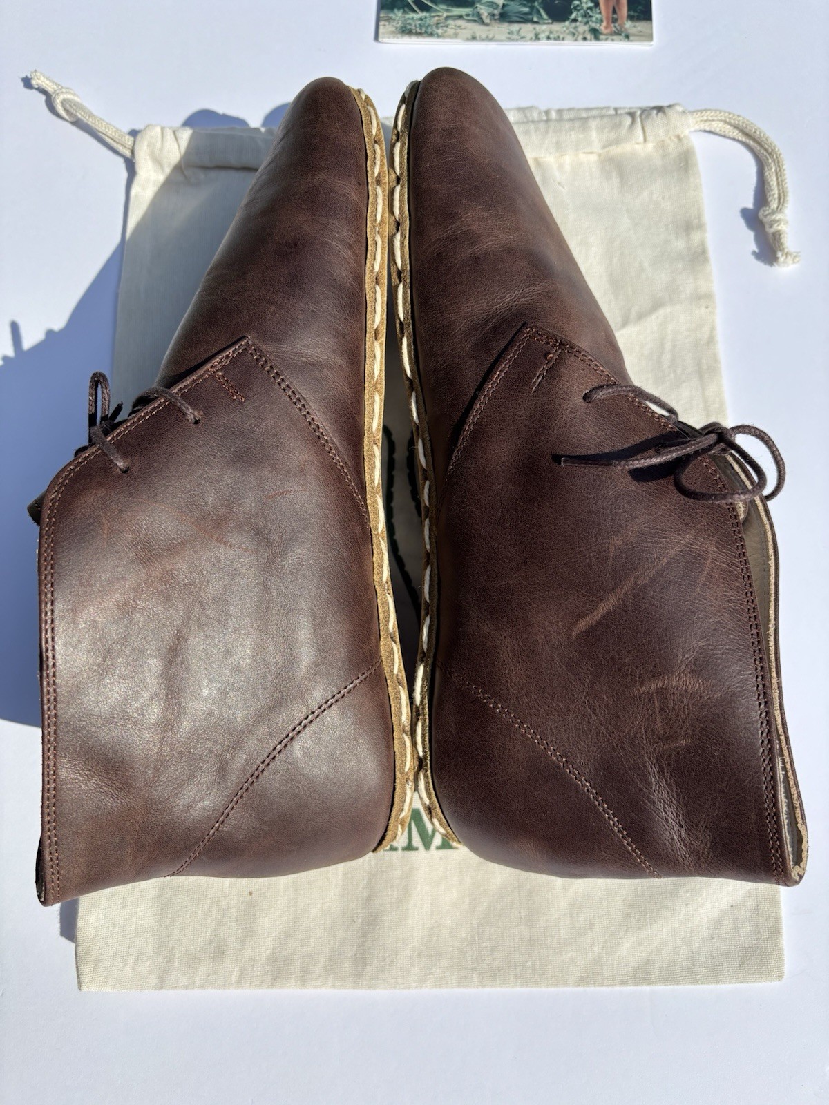 Earthing Harmony Grounding Barefoot Chukka Boot SZ EU 43 Womens 12 12.5 Measured