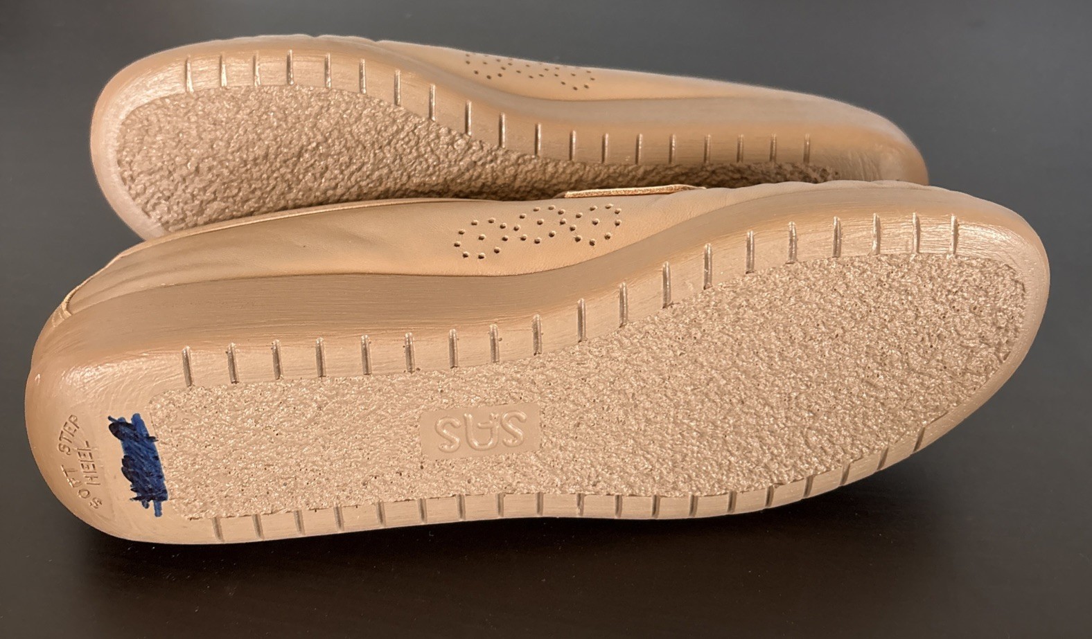 SAS Classic Mocha Hand Sewn Leather Slip On Comfort Penny Loafers Women’s 10
