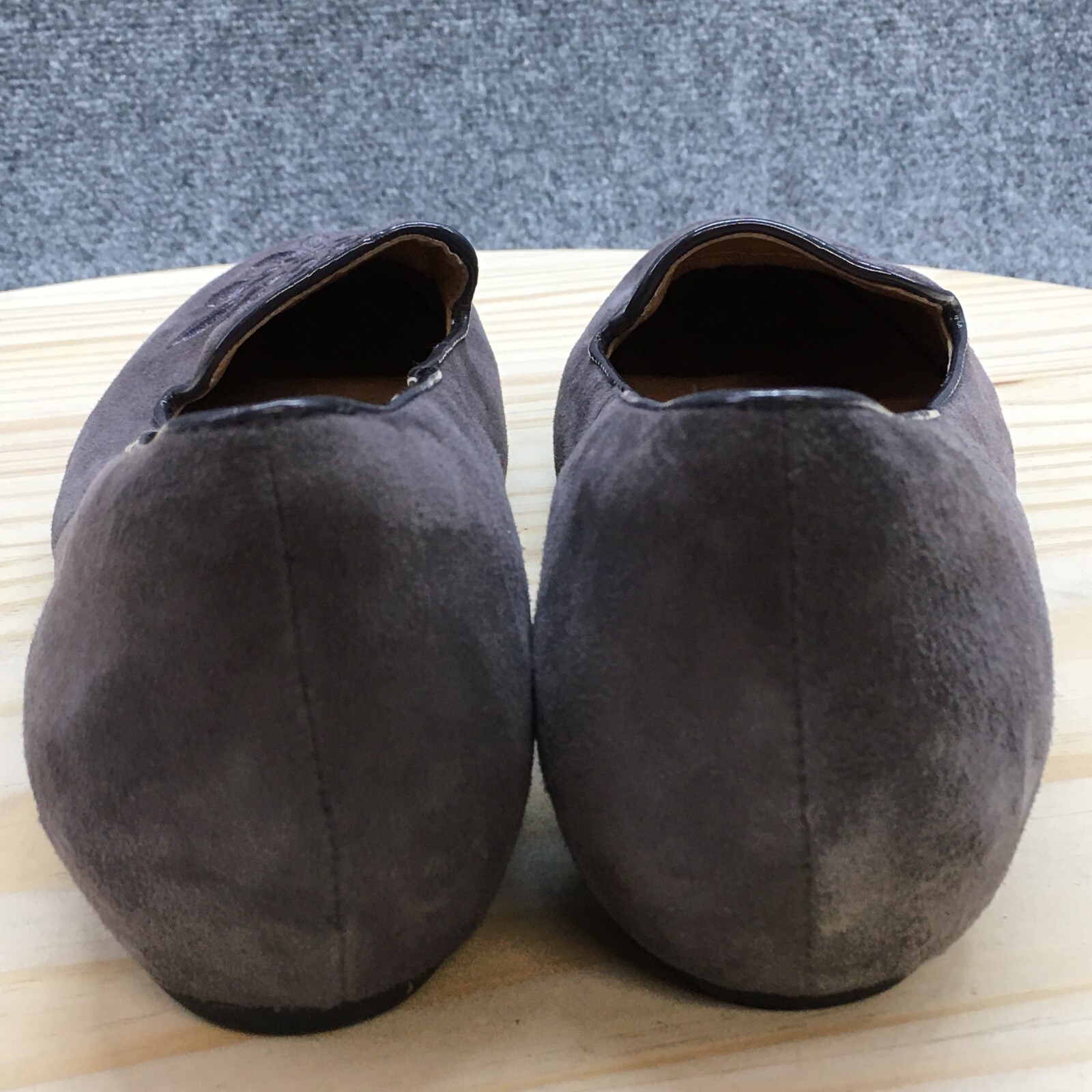 Clarks Artisan Shoes Womens 9 M Alitay Kallen Loafers Purple Almond toe Casual