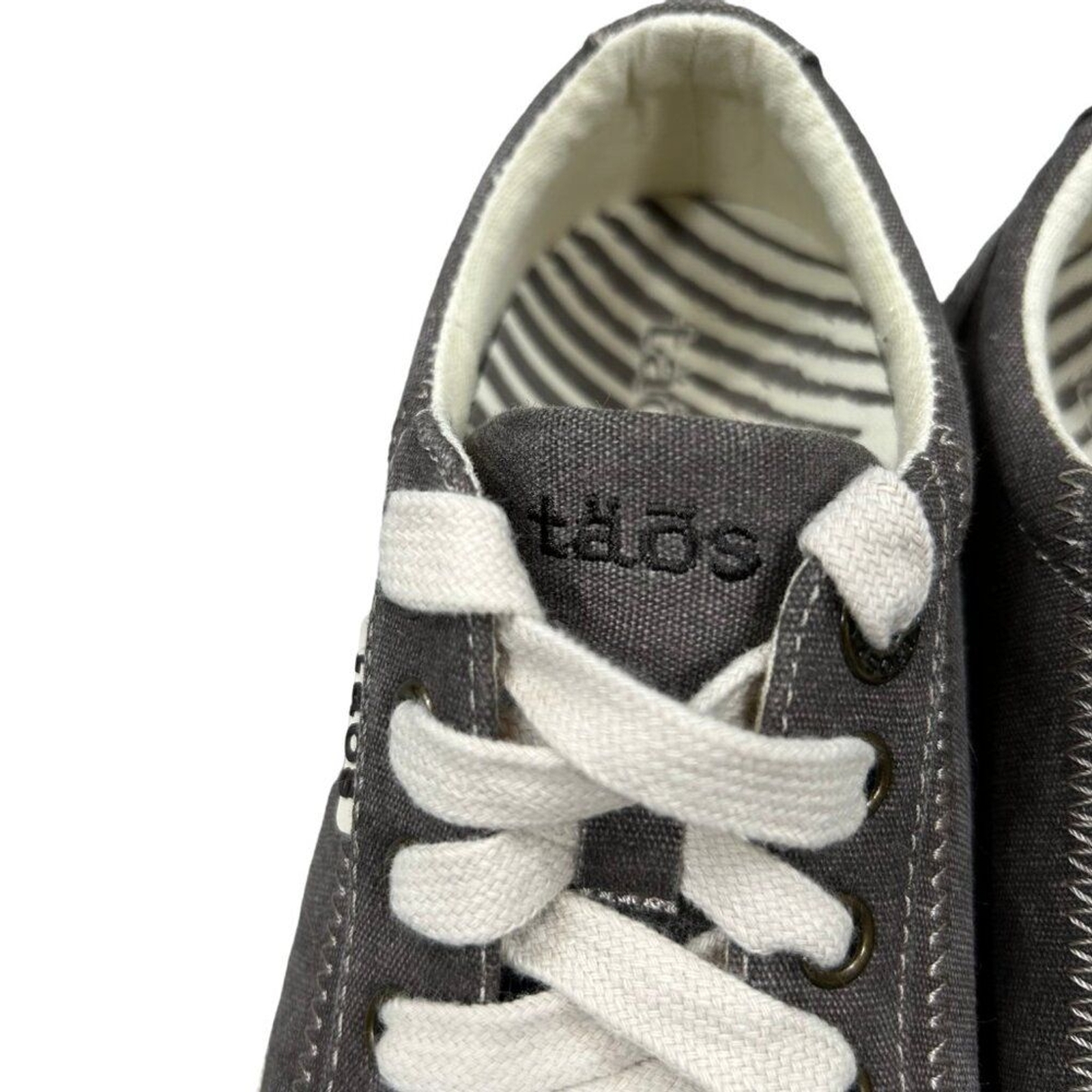 Taos Star Canvas Chocolate Washed Sneakers Size 5.5