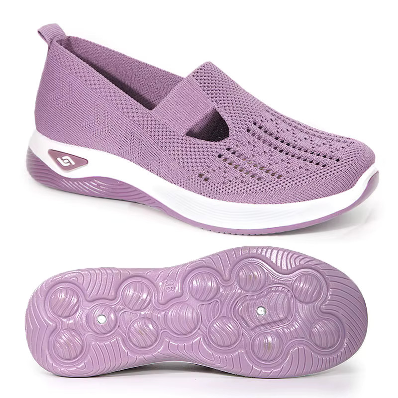 Women’s Breathable Slip On Sneakers Lightweight Orthopedic Summer Walking Shoes