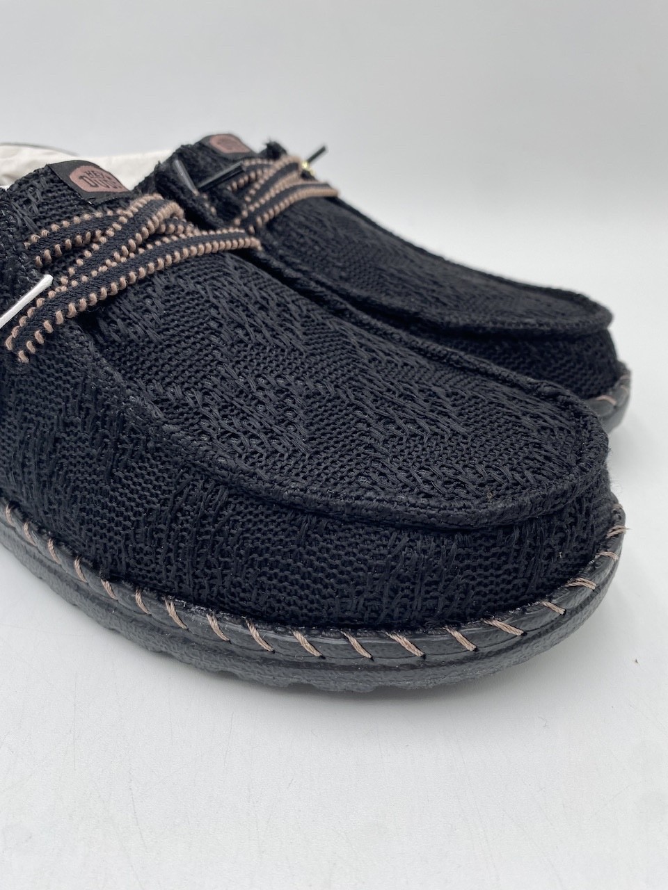 Hey Dude WENDY BOHO KNIT Women’s NEW Casual Loafer Black Multiple Sizes