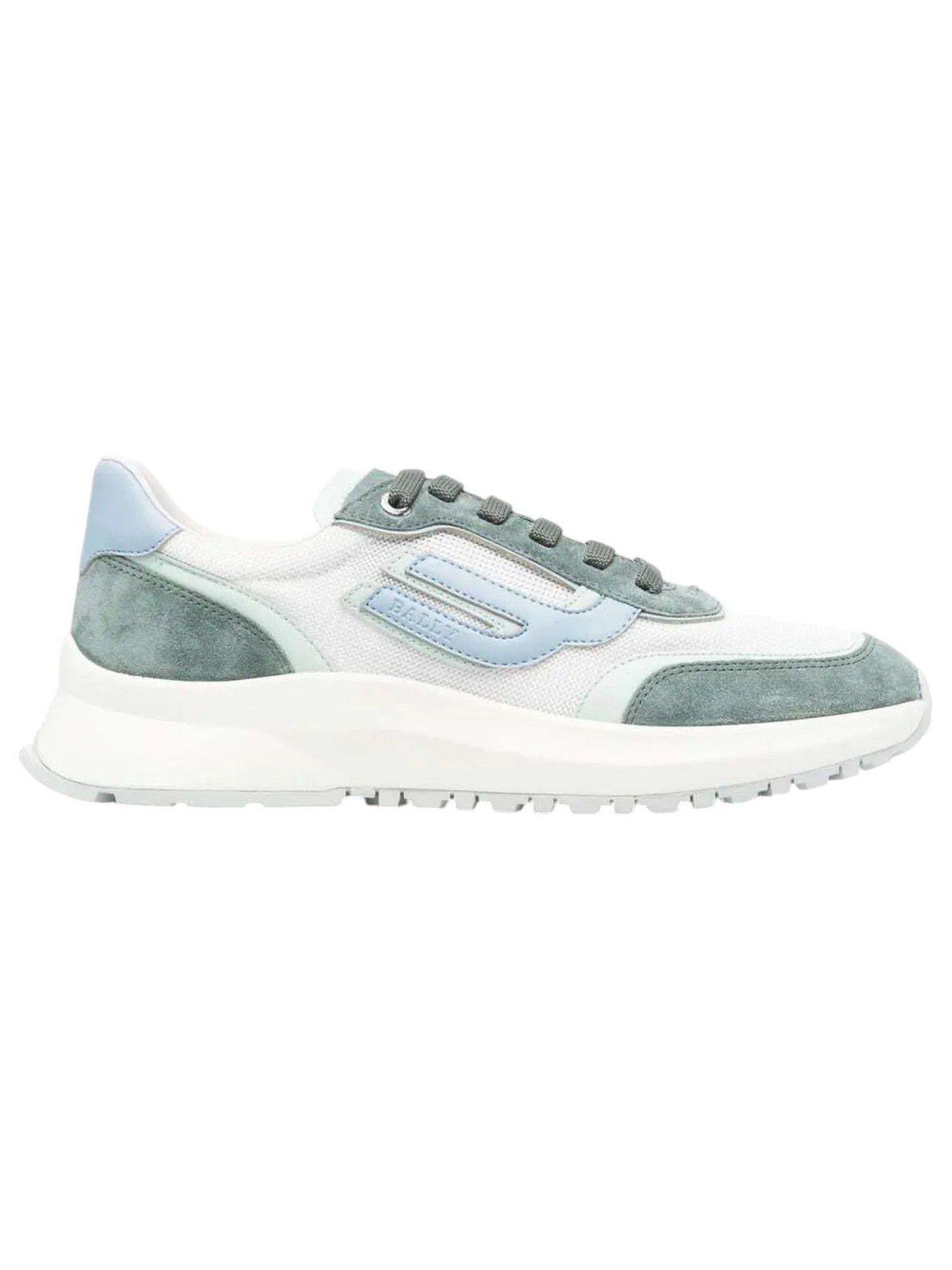 Bally Demmy 6303455 Women’s Sage/Water Leather Sneakers Size 6.5 MSRP $630