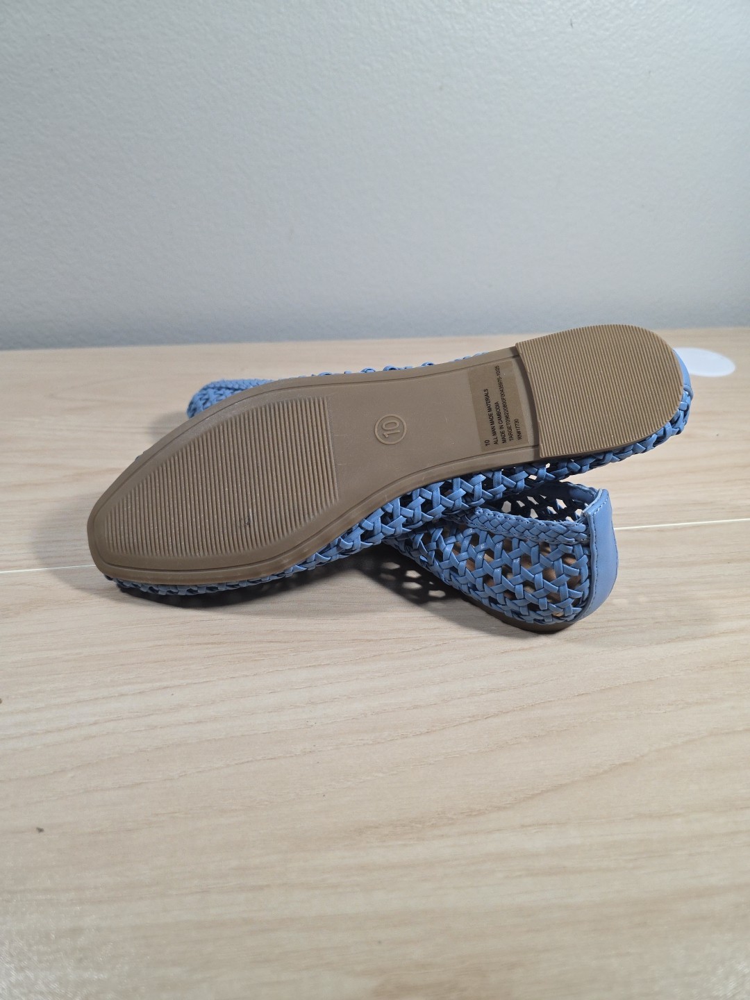 Women’s Gia Shoes with Memory Foam Insole – Universal Thread Blue Size 10
