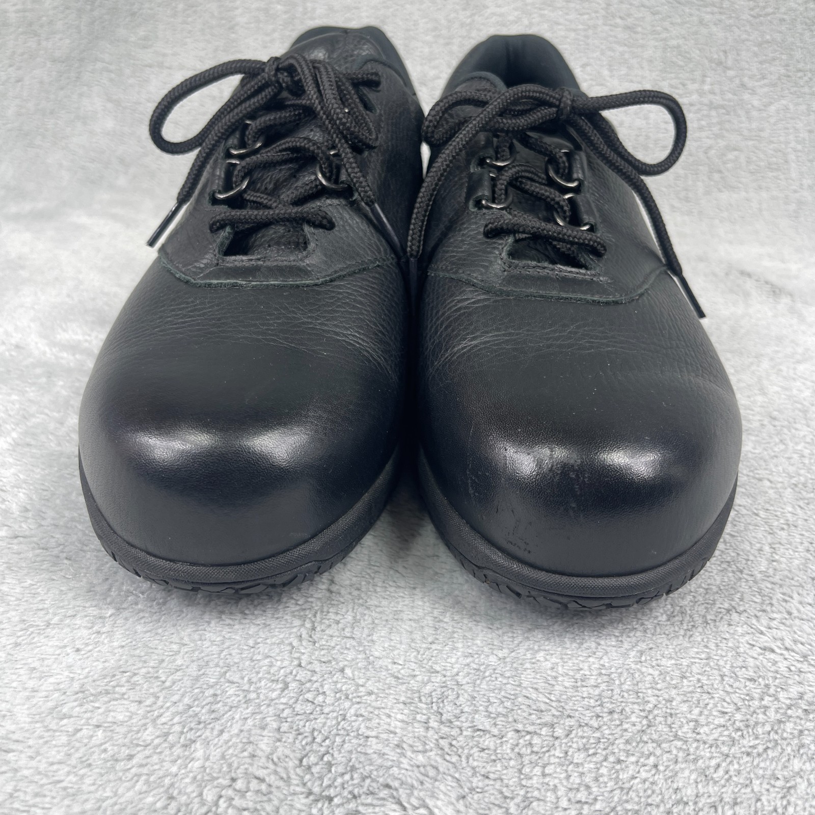 SAS Liberty Womens Sneakers Sz 11 Black Leather Slip Resistant Lace Up Shoes