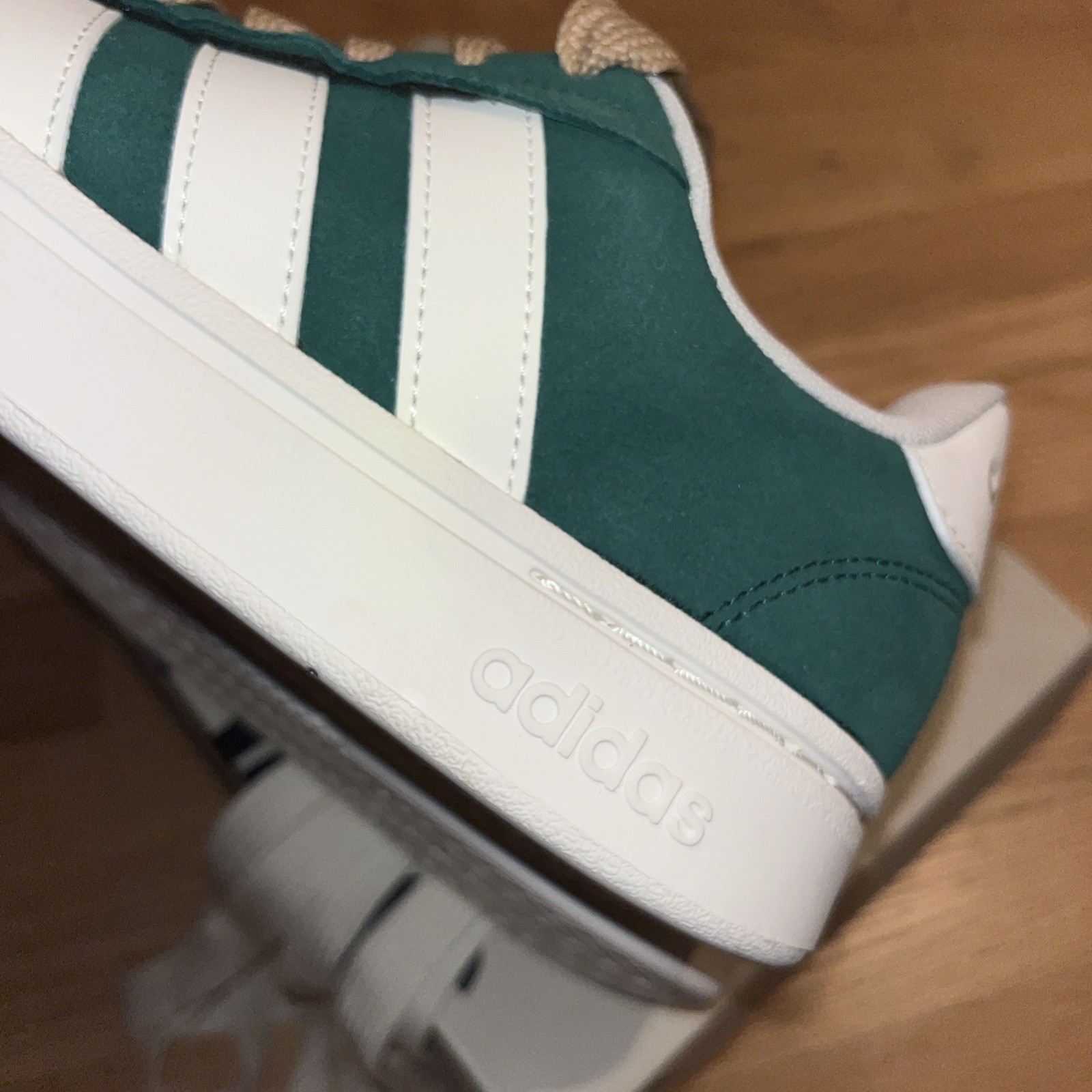 New Adidas Grand Court Alpha Sneakers Tennis Shoes Women’s Sz 7 Collegiate Green