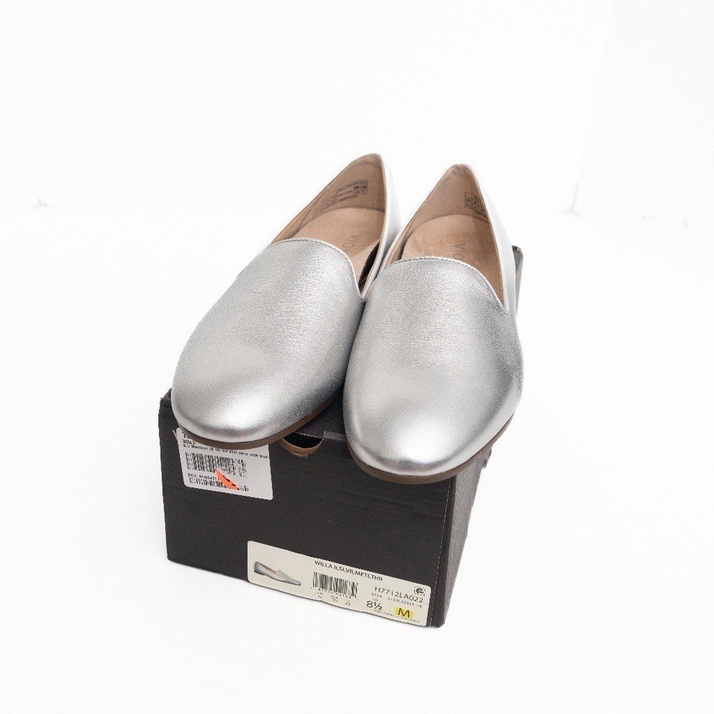 Vionic – Willa II Silver Flats