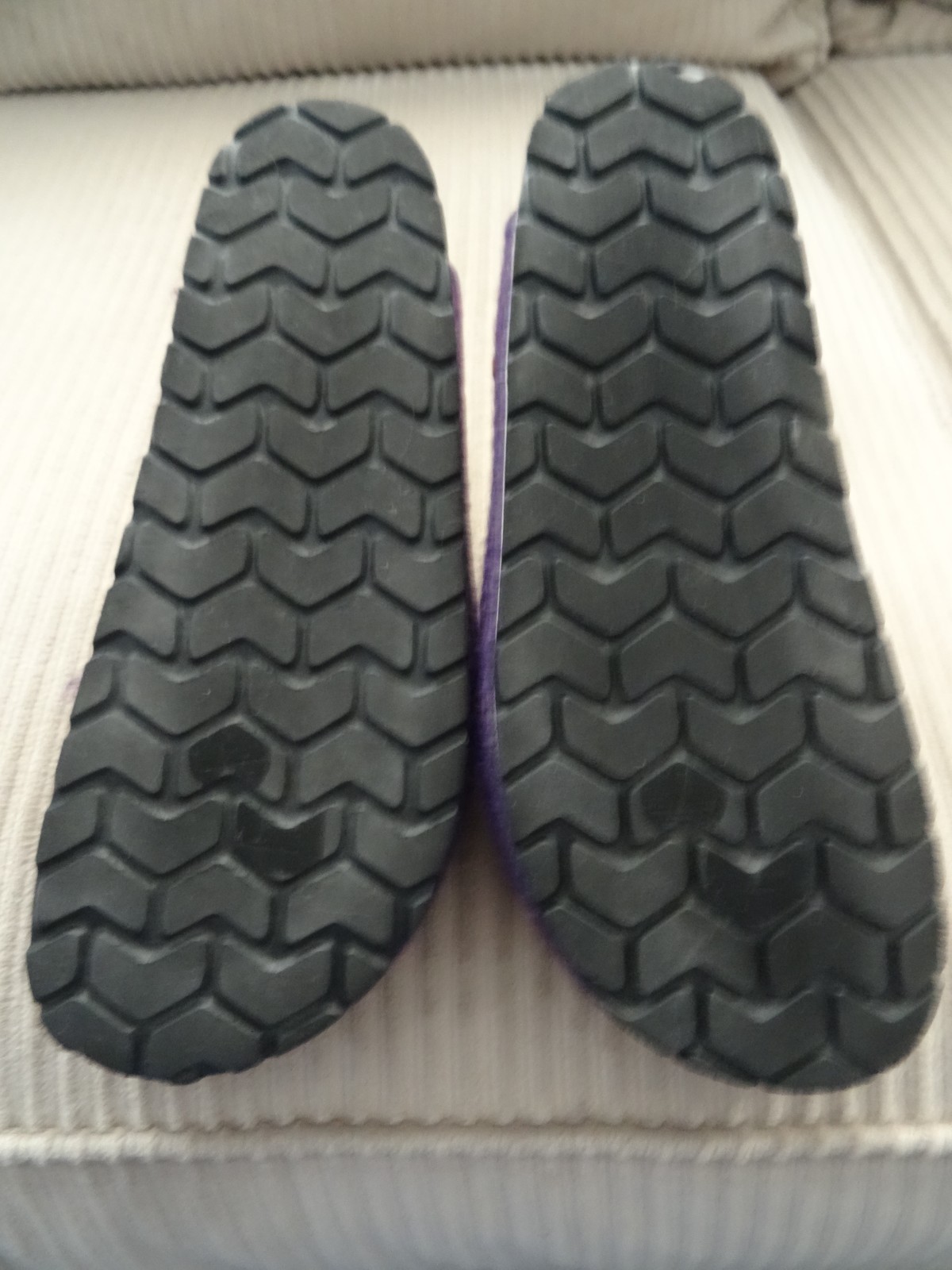 Sanita Felt Wool Clog Fleece Lining Purple Women 37 New w/o Box