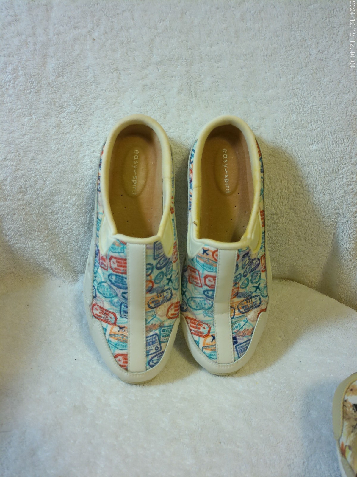 Easy Spirit Travel Stamps Size 8W Women’s Shoes *SEE DESCRIPTION & ALL PICS*