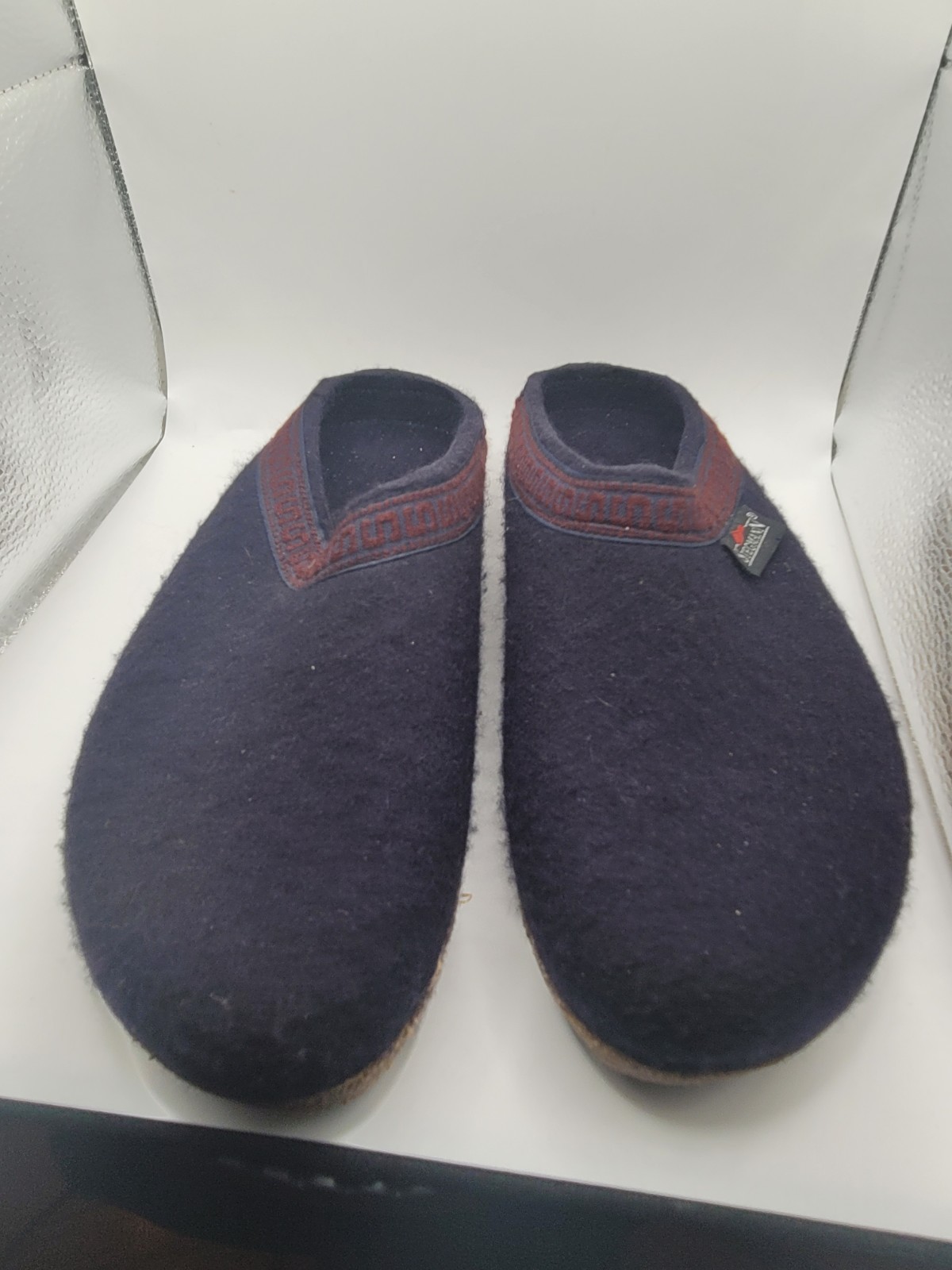 Stegmann Women’s Original 100% Wool Slip On Clog – Black – Size EU 38 US 7.5