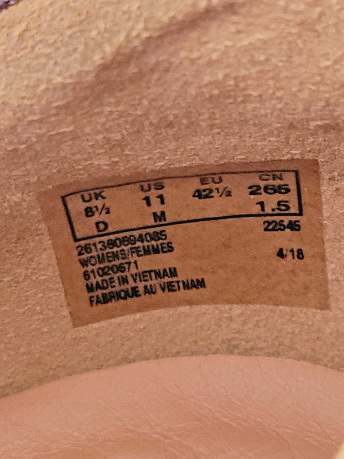 Clarks Un Adorn Lace Womens 11M Taupe Nubuck Leather Comfort Walking Shoes Beige