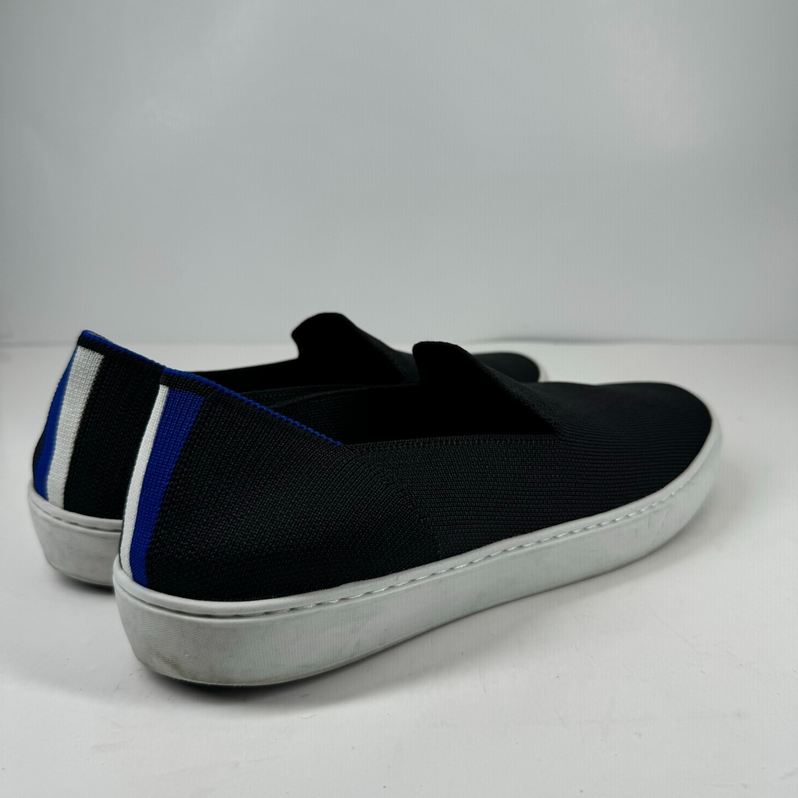 Rothy’s The Original Women’s US 11 Black Knit Comfort Casual Slip-On Sneaker
