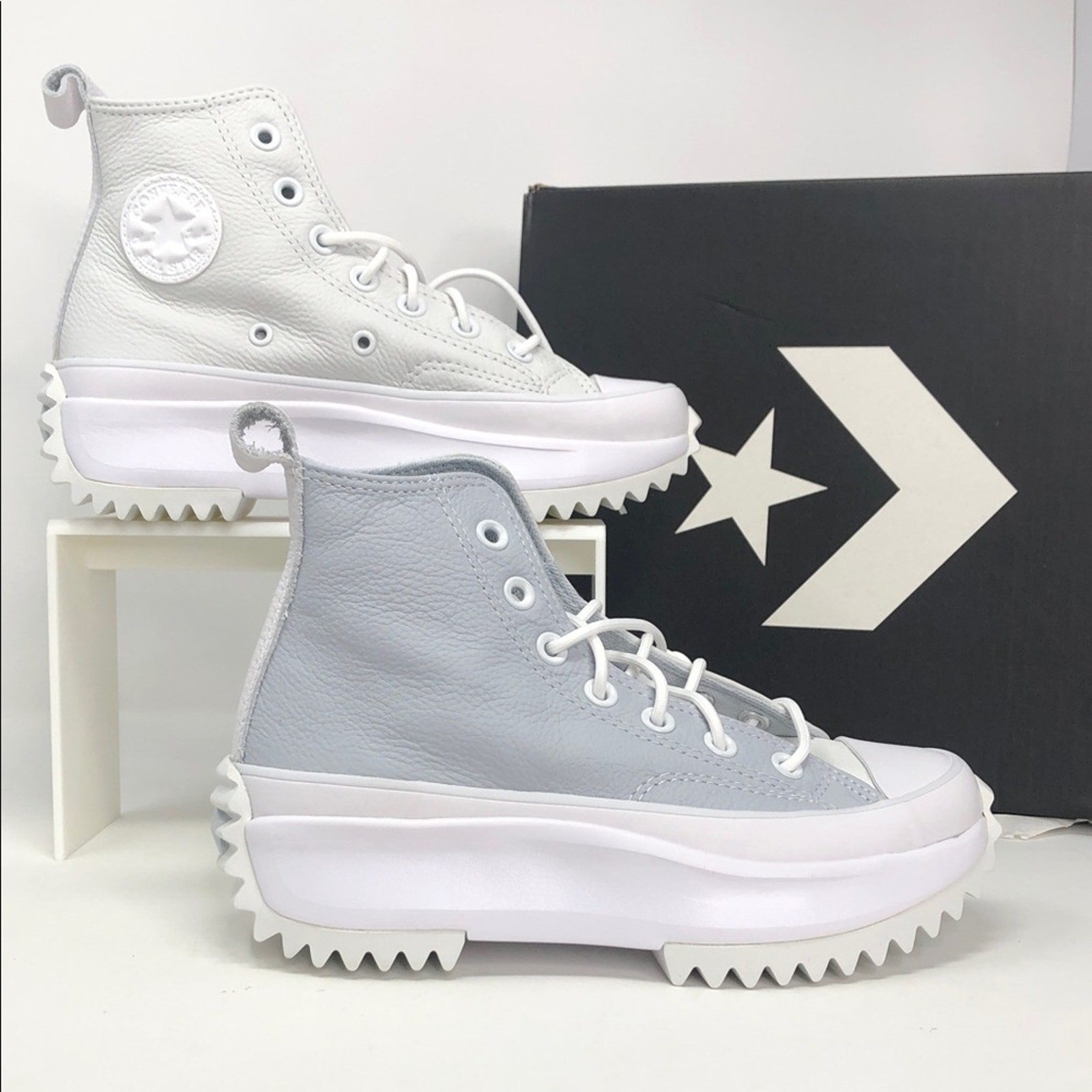 Converse Run Star Hike Hike White Moon Bathe Unisex Hiking Sneakers – Size 5.5