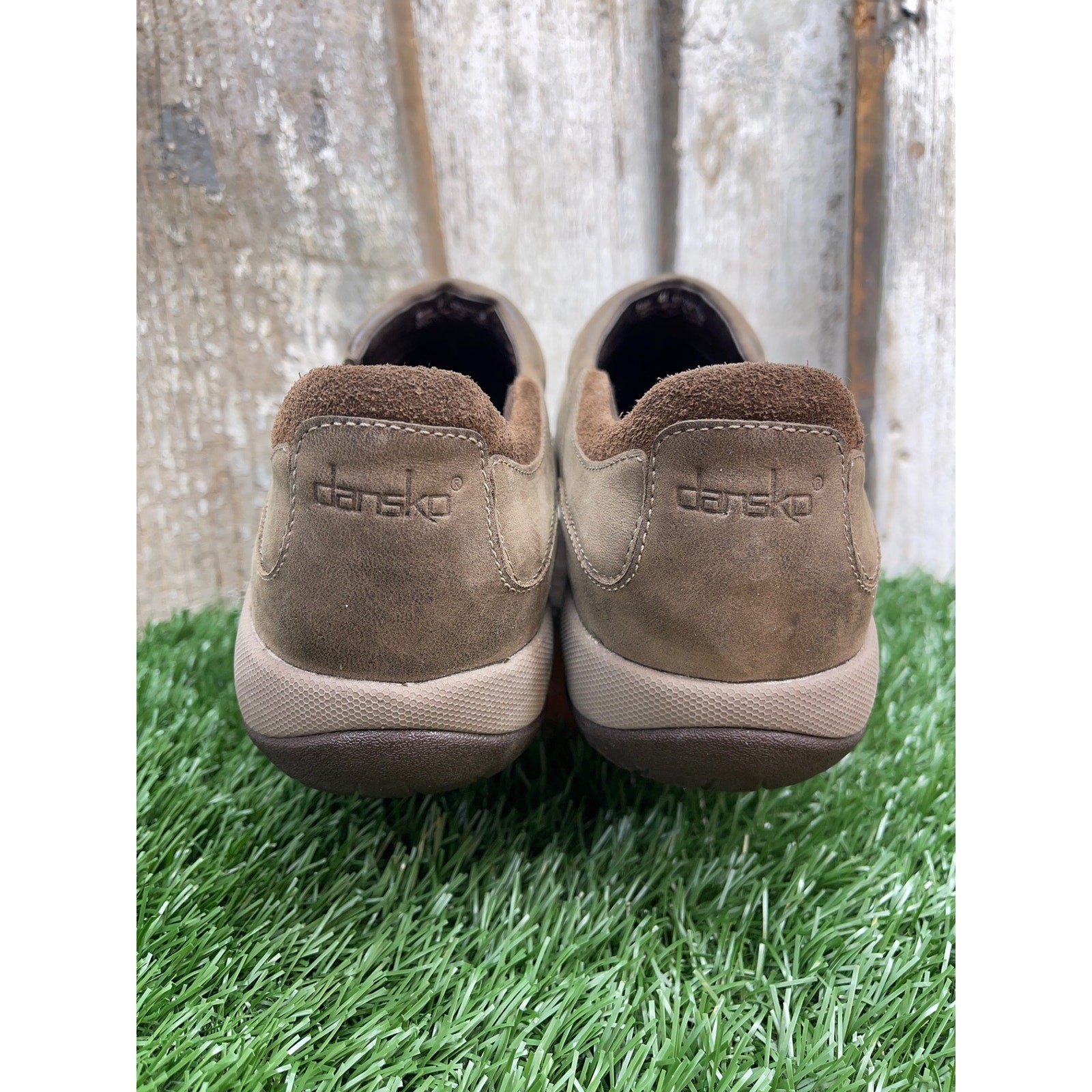 Dansko Patti Taupe Casual Slip On Shoes Women’s 41 US 10.5-11