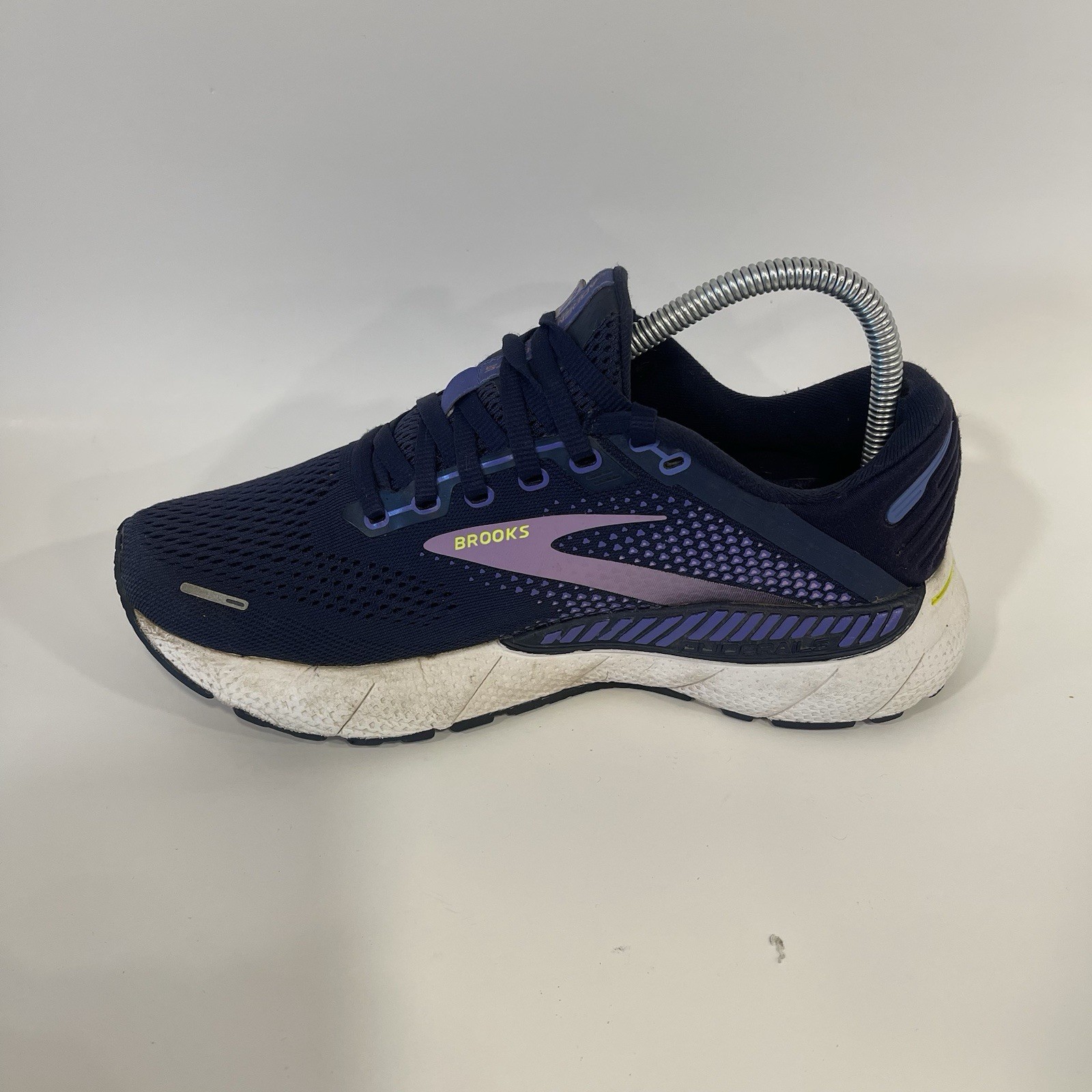 Brooks Adrenaline GTS 22 Shoes Womens 8 B Peacoat Blue Iris Rhapsody Sneakers