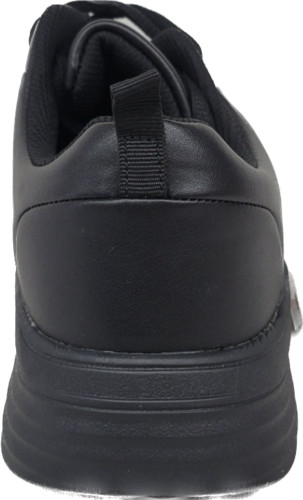Women Shoes Wide Work Slip Resistant Black Comfort Cushion Insole MayTall 2601W