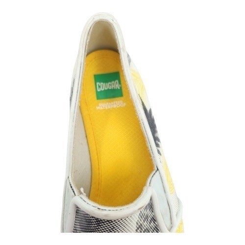 Cougar Shoes Samba Slip On Comfort Womens White Pineapple Waterproof Size 7