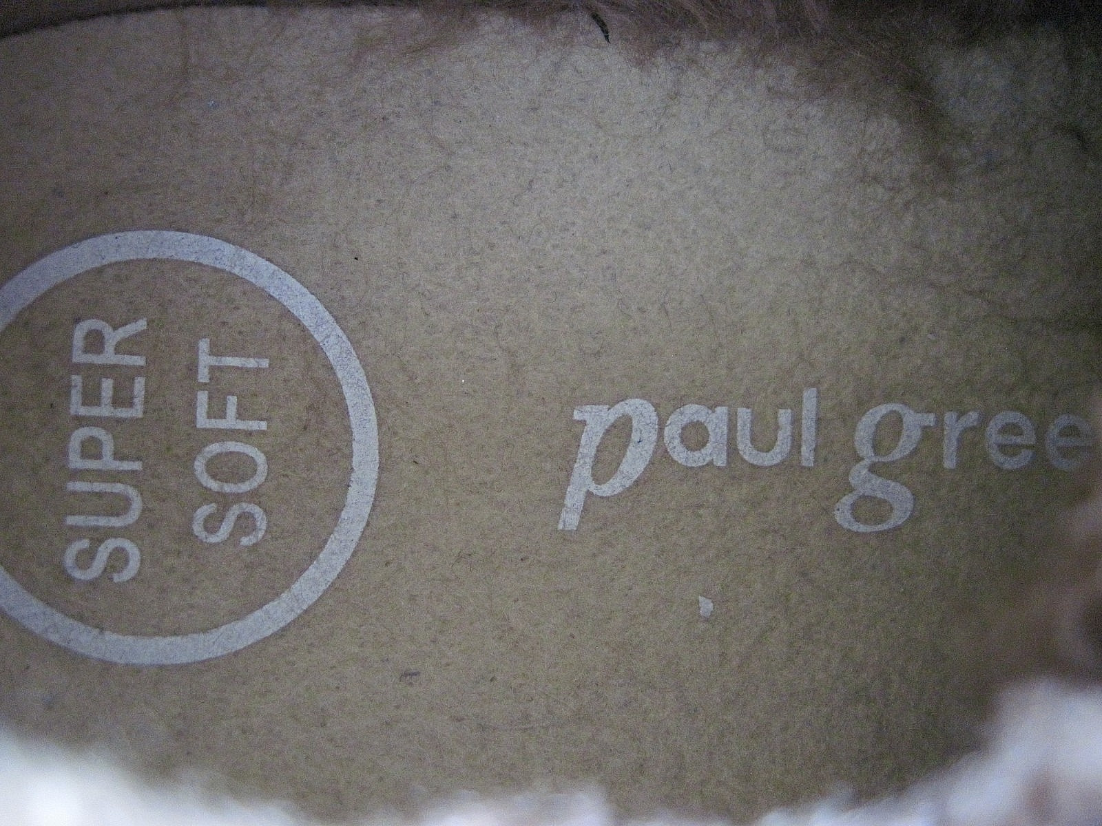 Paul Green Super Soft Beige Brown Nubuck Sneakers Faux Fur Lace Up Size UK 5 1/2