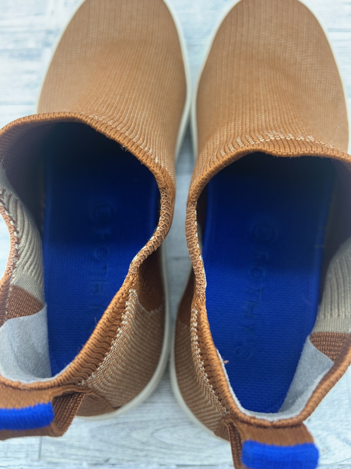 Rothys Shoes Womens Size 8 High Top Knit Slip On Casual Eco Friendly Sustainable