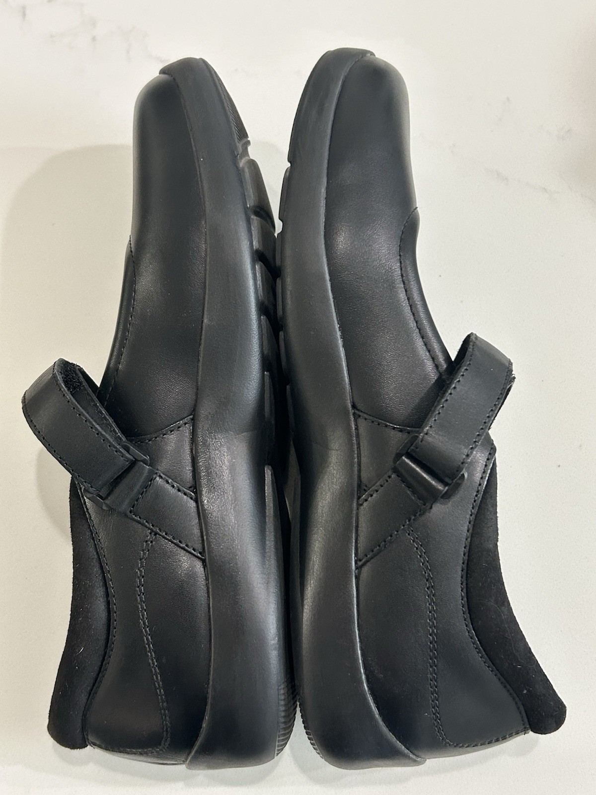 Anodyne 33 Mary Jane Shoes Women’s Black Leather Comfort Diabetic Size 8M