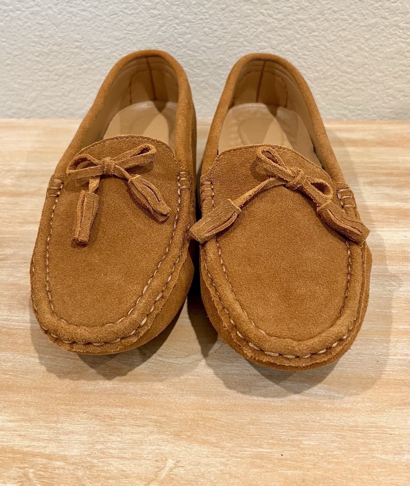 Brand New Women’s Leather Mossican Shoes 100% Leather Brown