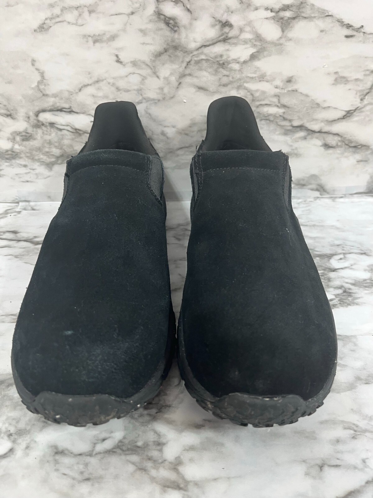 Holo Eco Shoes 9.5 Women’s Slip On Sneaker Suede Like Stretch Side sustainable