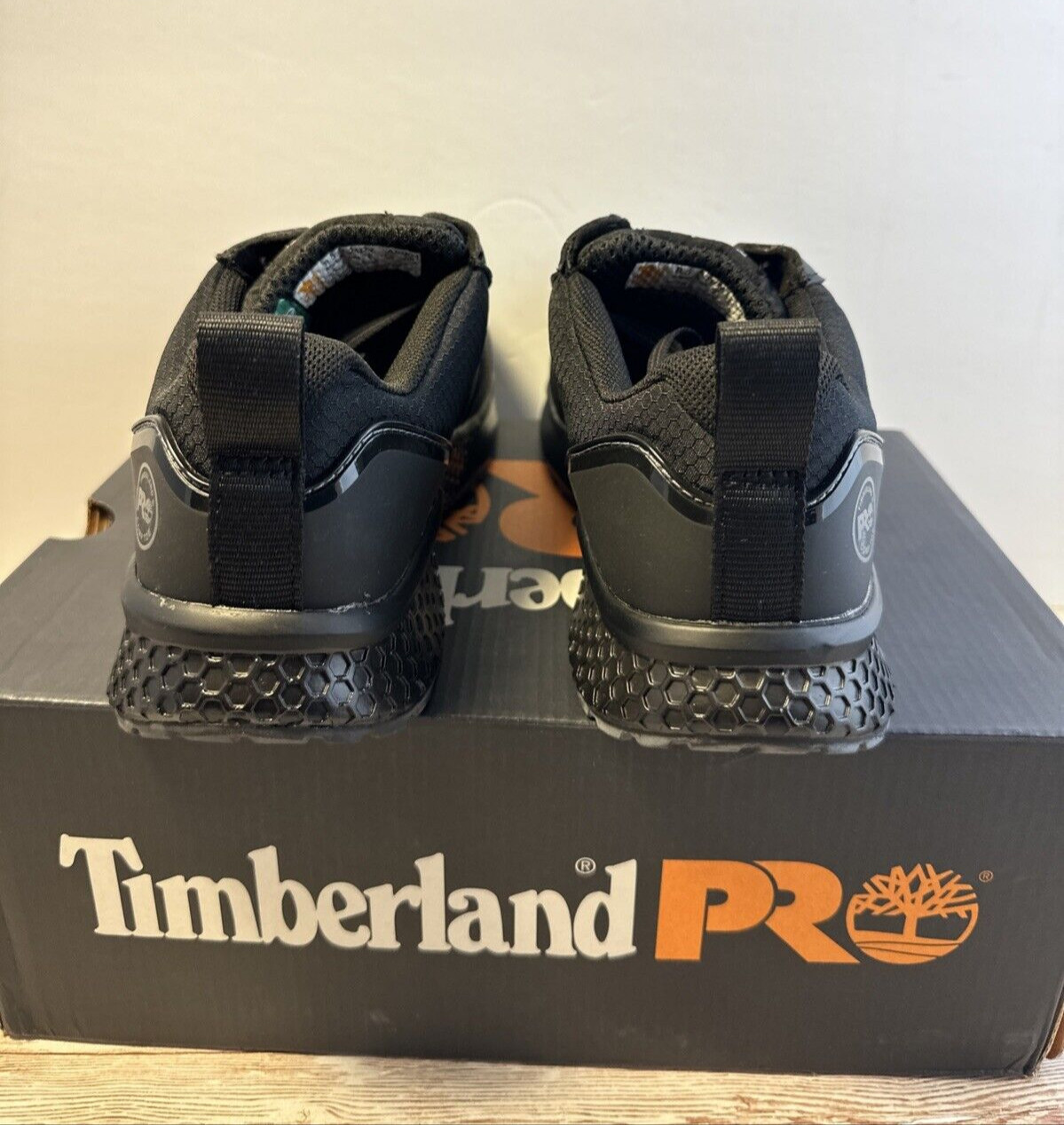 Women’s Timberland PRO Reaxion Composite Safety Toe Black Size 8.5 NIB A21PY