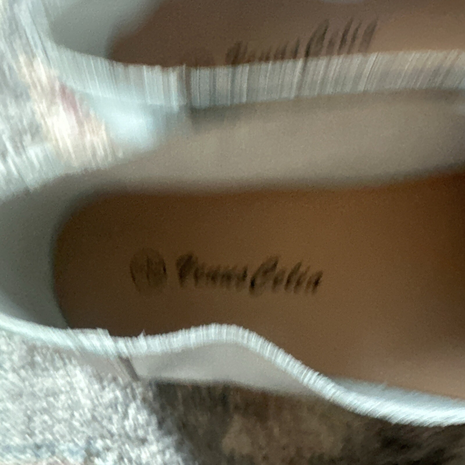Women’s Venus Celia Silver Shoes 39 size 8 or 8.5 chrome sandal T18