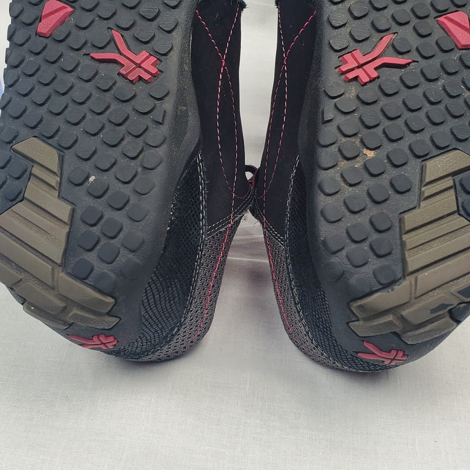 Kuru Kruzr II Hiking Walking Orthopedic Shoes Sneakers Womens Size 9 Black Pink