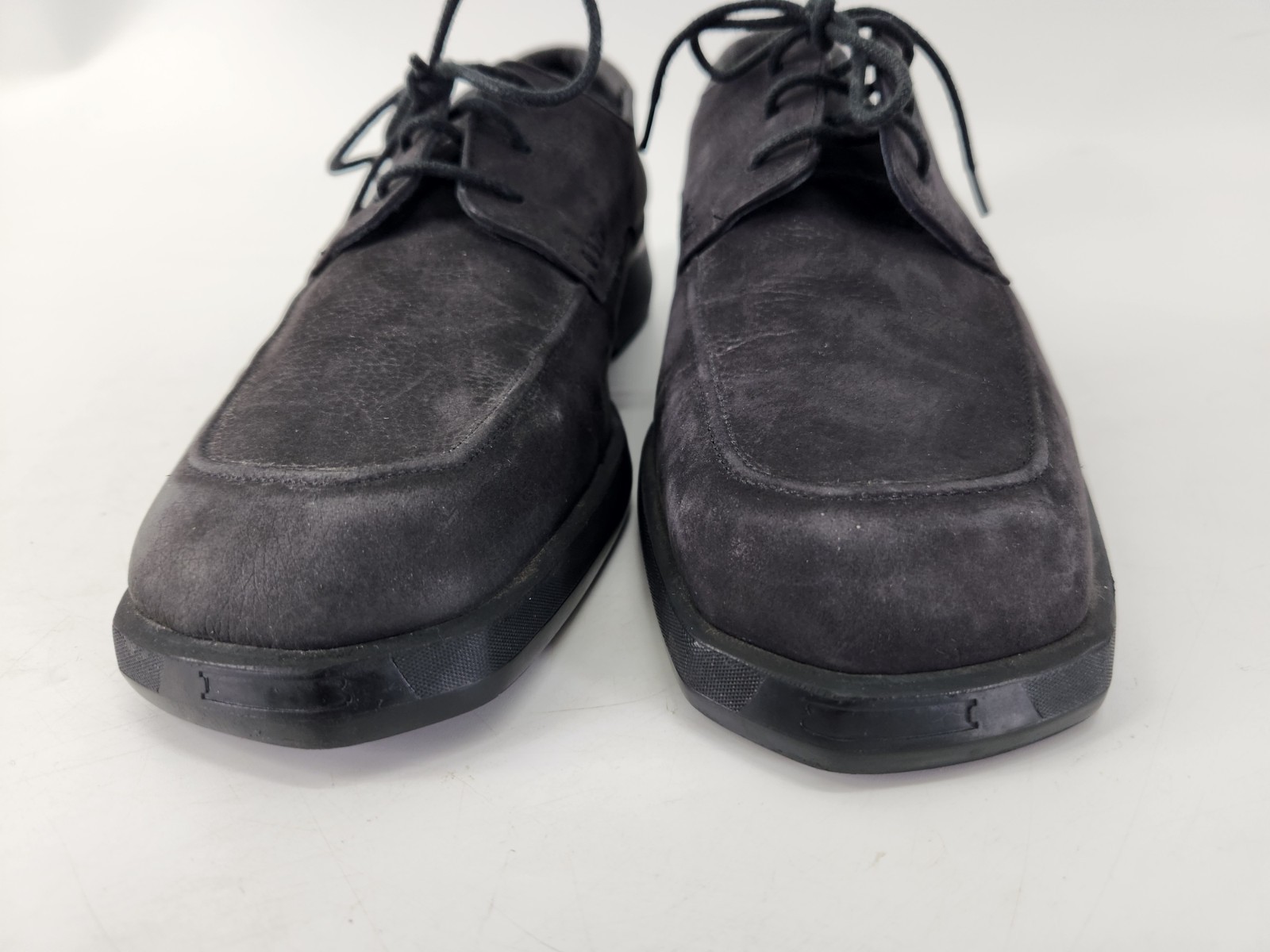 Bally Feldam Black Nubuck Leather Lace Shoe Size 9 Women’s Comfort New