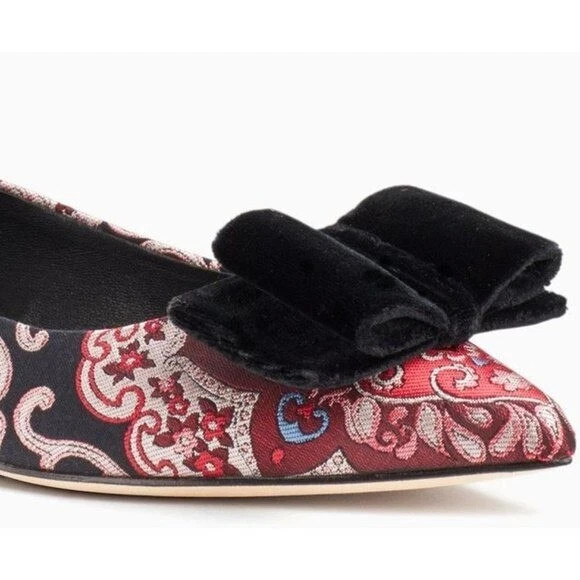 Kate Spade New York RUSSET MULTI Women’s Keana Flat Shoes, US 9M New W Box