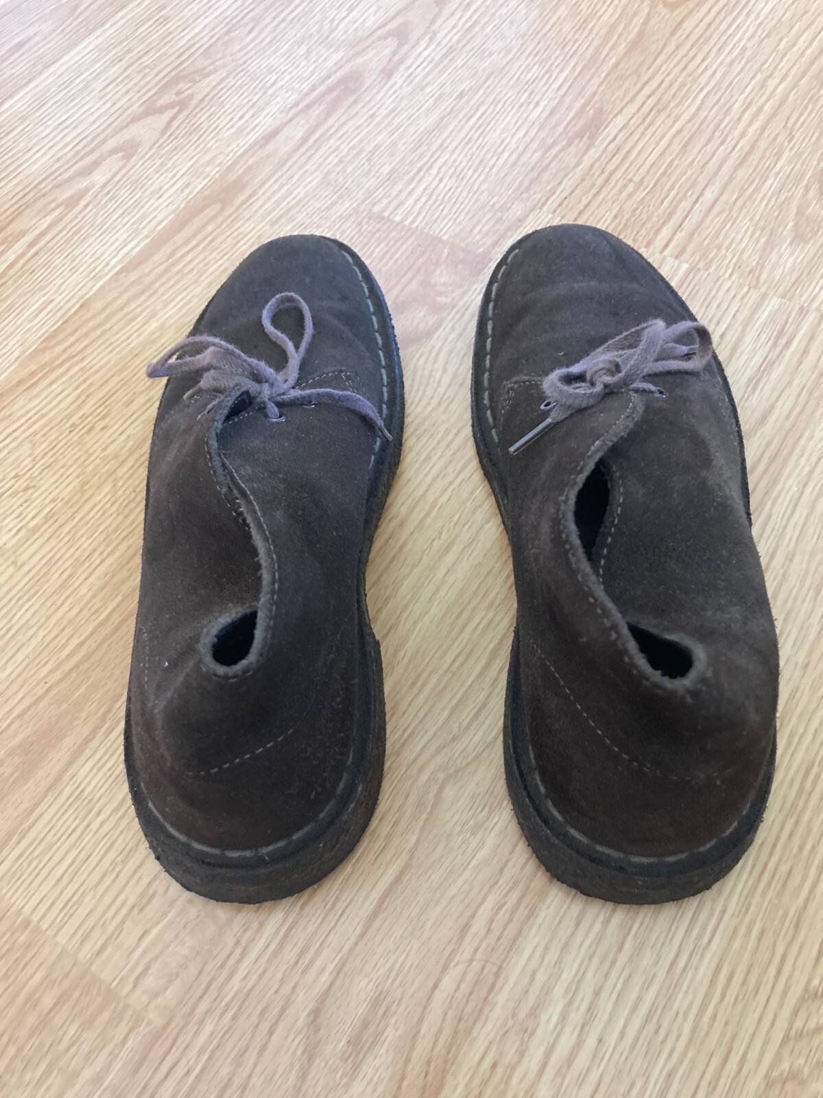 Clarks originals women’s desert boots brown suede, 8.5