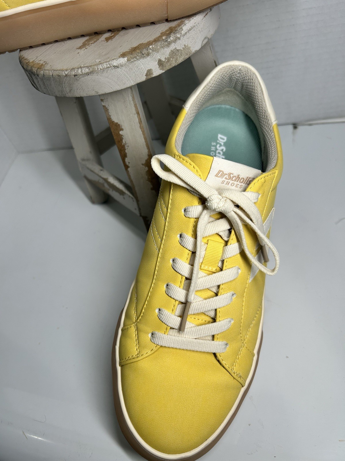 Dr. Scholl’s Offline Womens Fashion Sneakers 9M Sunset Yellow In Box Worn Once