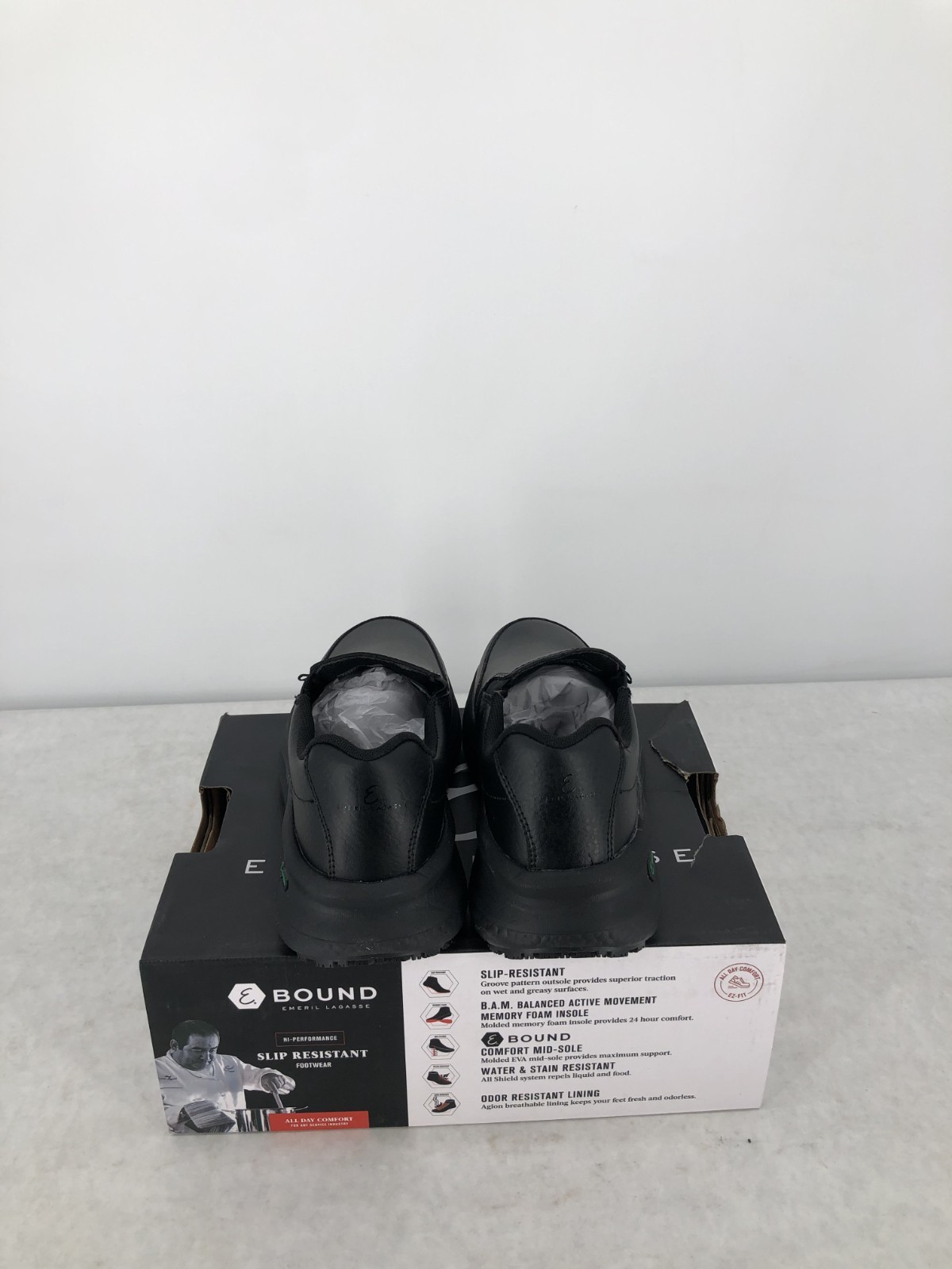 Emeril Lagasse Vista Jungle Tumbled Ez-Fit Work Shoes 7.5M – New