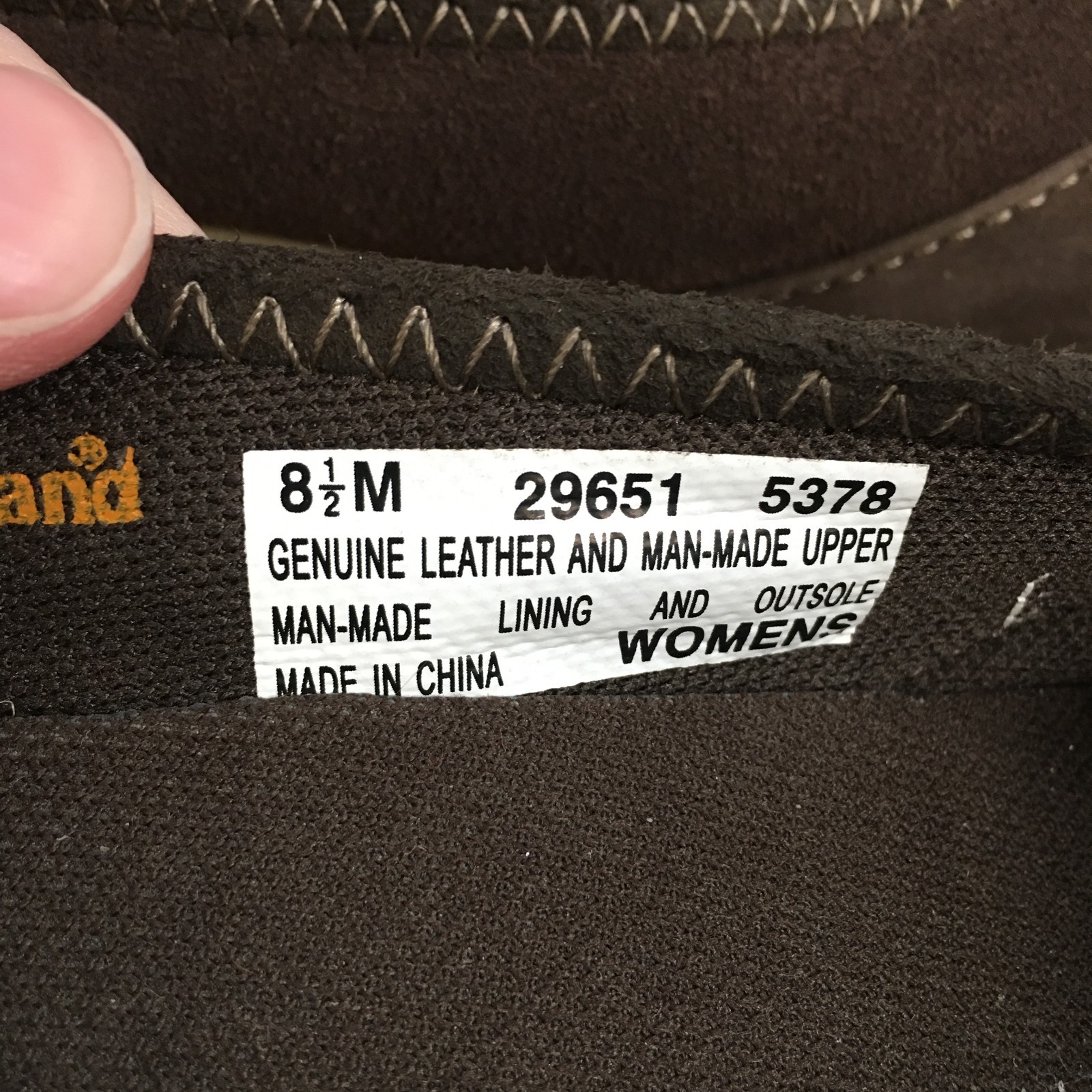 Timberland Shoes Womens 8.5 Ballet Flats Slip On Round Toe Casual Leather Brown