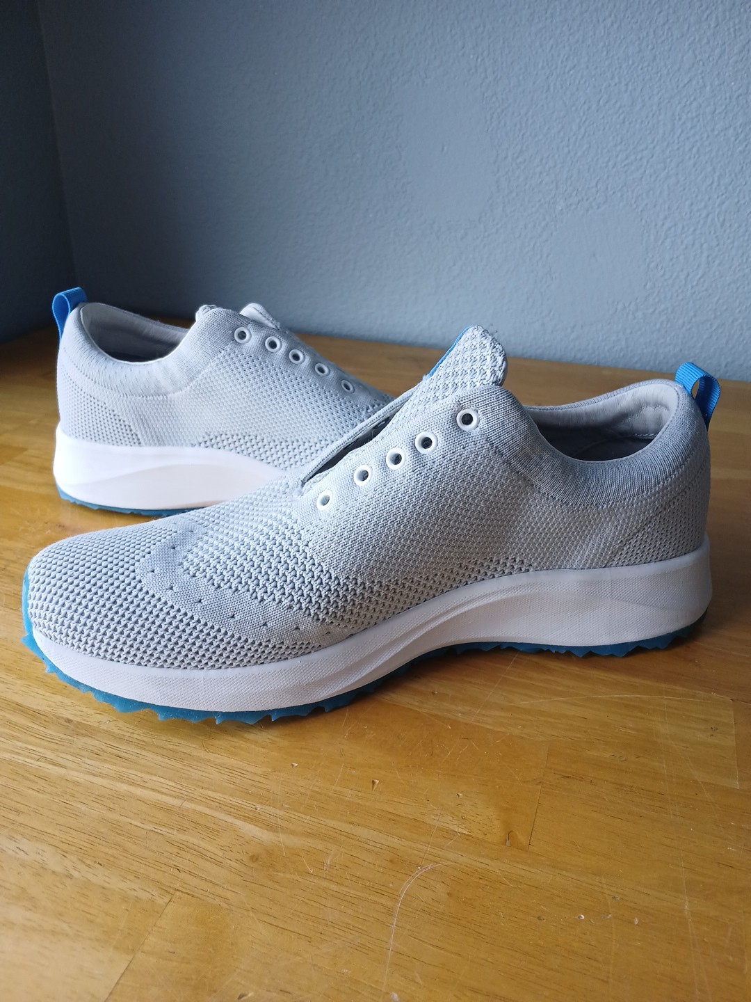 Straight Down Grey Mesh Womens Golf Shoes Size 9