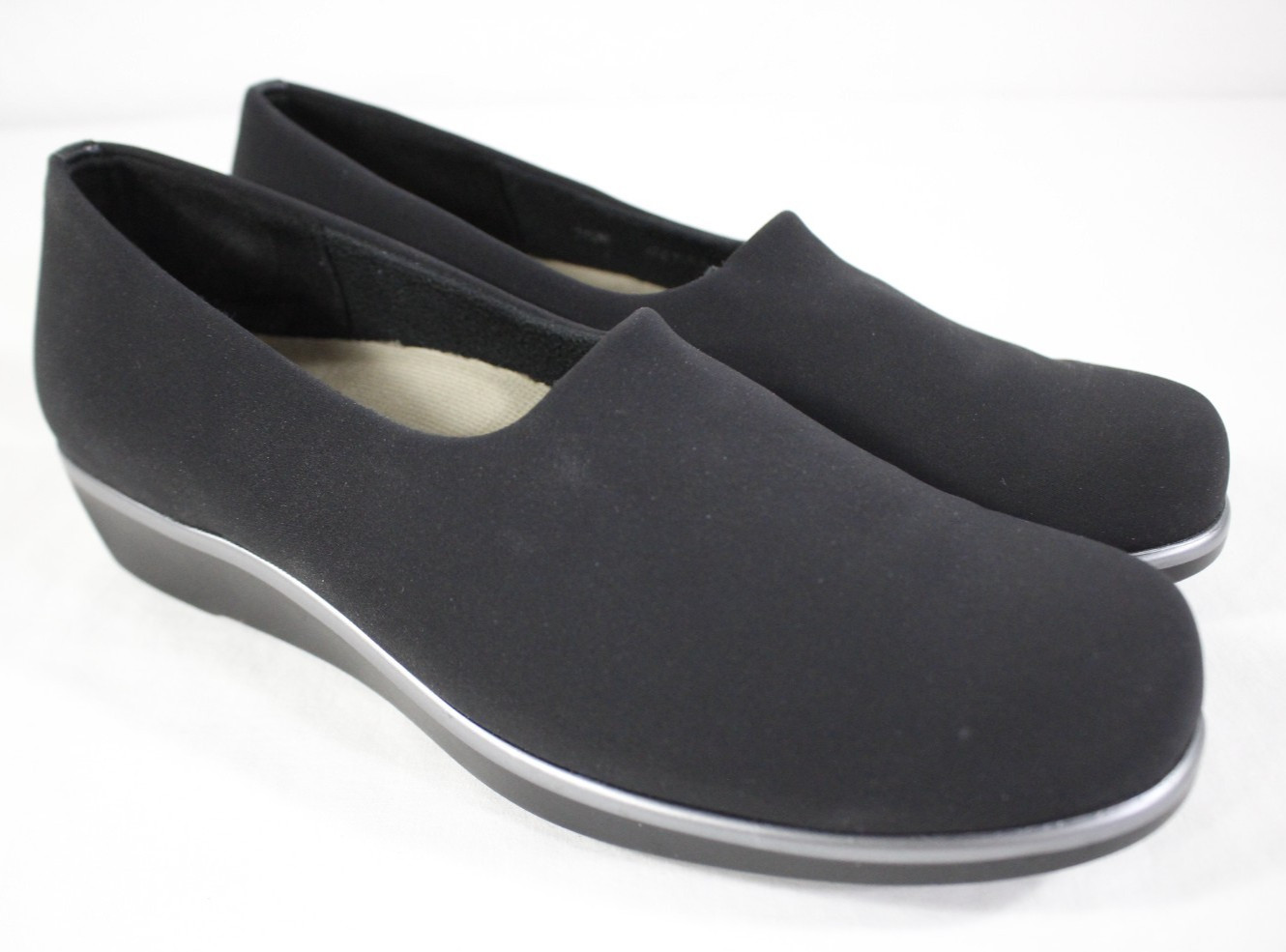 SAS Shoes Women’s 9.5 M Bliss Slip On Loafers Stretch Tripad Comfort USA Black